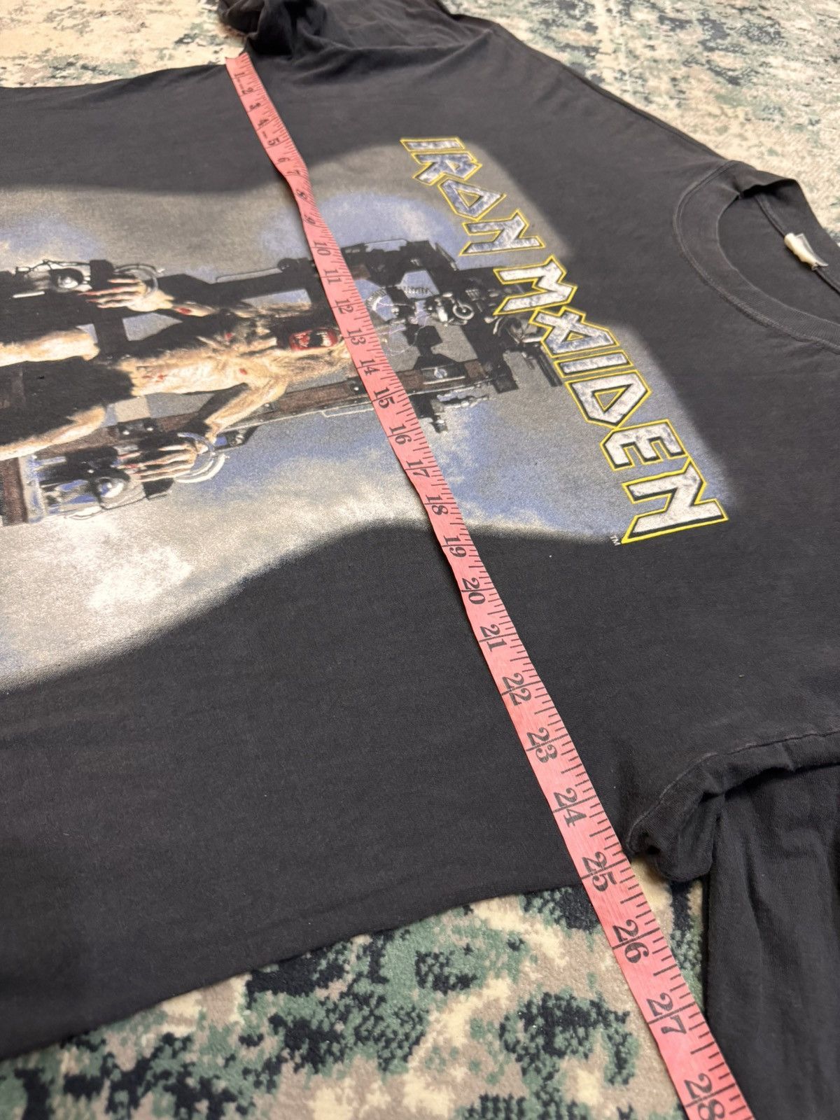 Band Tees VINTAGE IRON MAIDEN THE X-FACTOR TOUR 1995 Size US XL / EU 56 / 4 - 5 Thumbnail