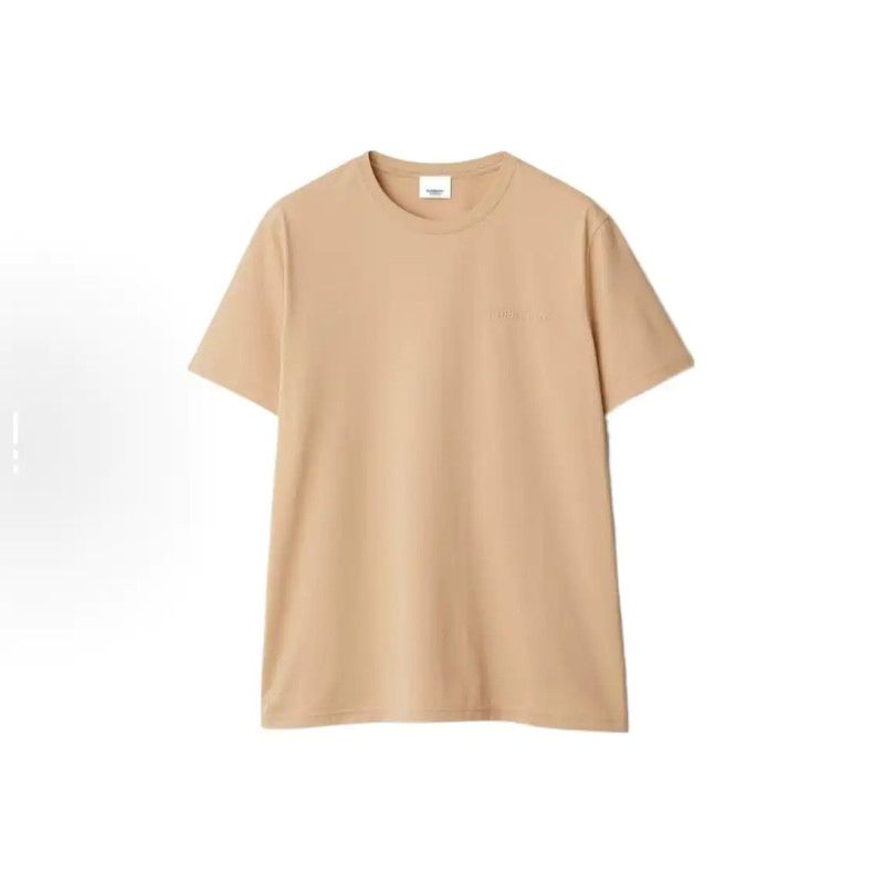 Burberry Men's Khaki Cotton T-Shirt