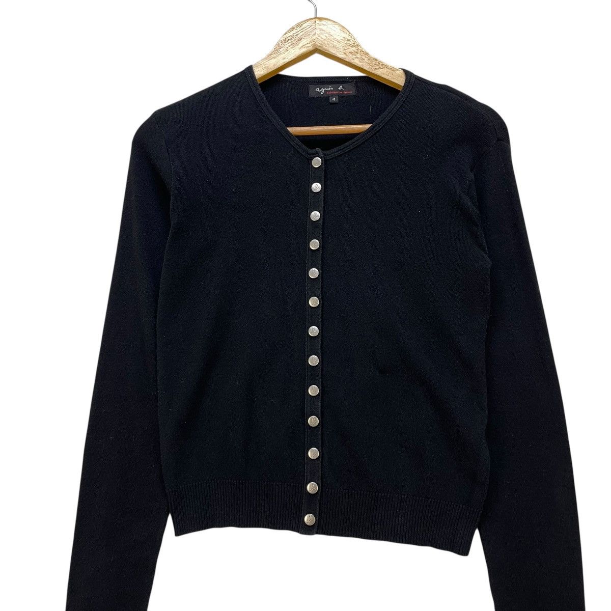 agnes b. 💥Vintage Agnes B Snap Button Cardigan Size S / US 4 / IT 40 - 3 Thumbnail