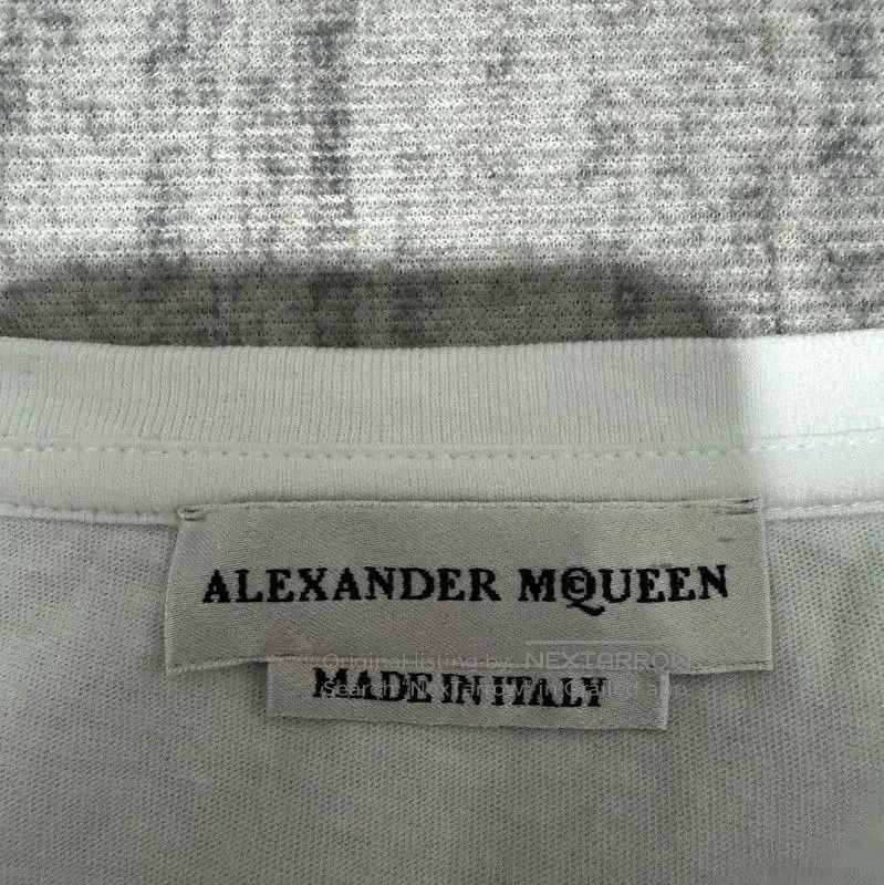 Alexander McQueen Alexander McQueen White Skull Logo T-shirt . Size US S / EU 44-46 / 1 - 4 Thumbnail
