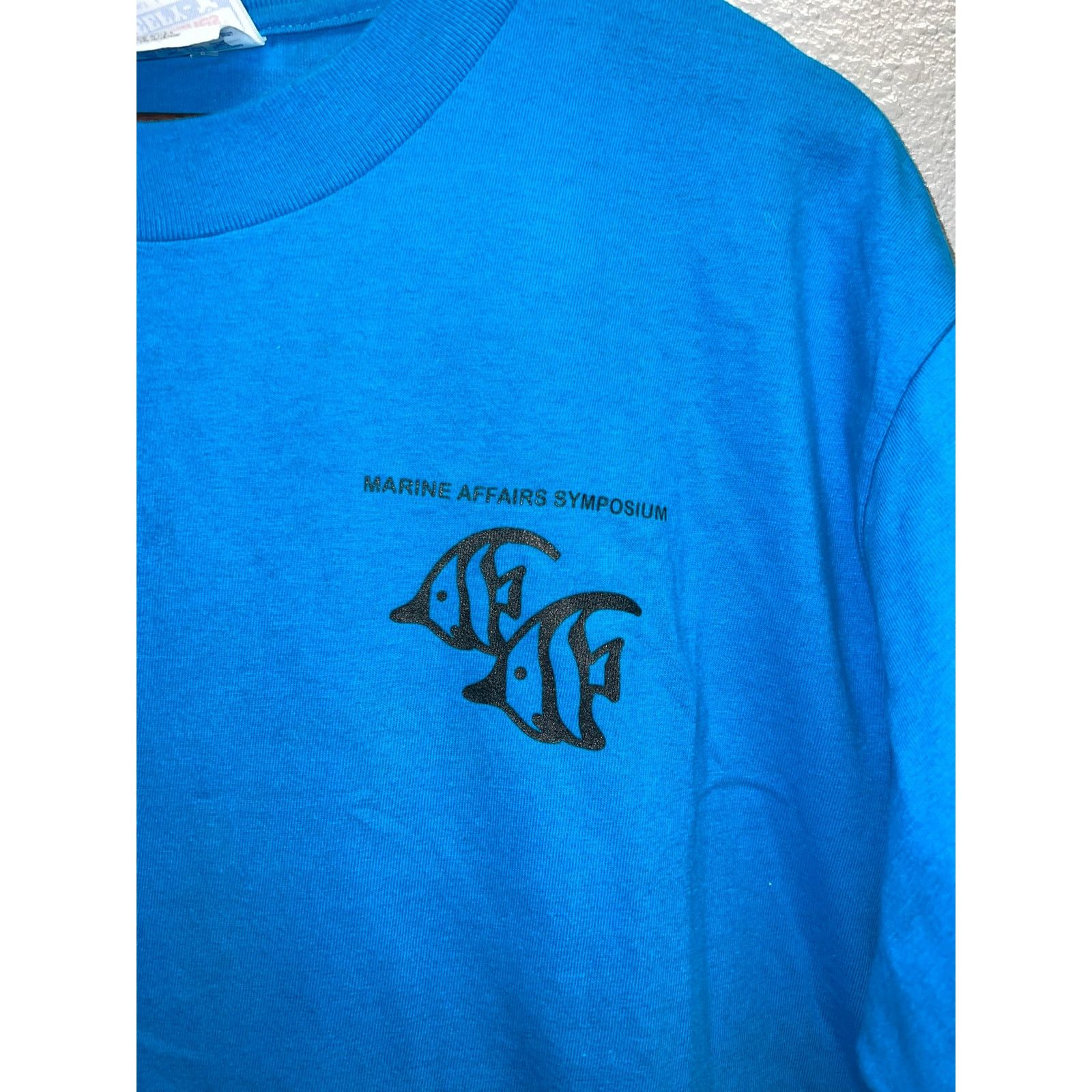 Hanes Vintage Marine Shirt Marine Affairs Symposium Science Tee 90 Size US L / EU 52-54 / 3 - 3 Thumbnail