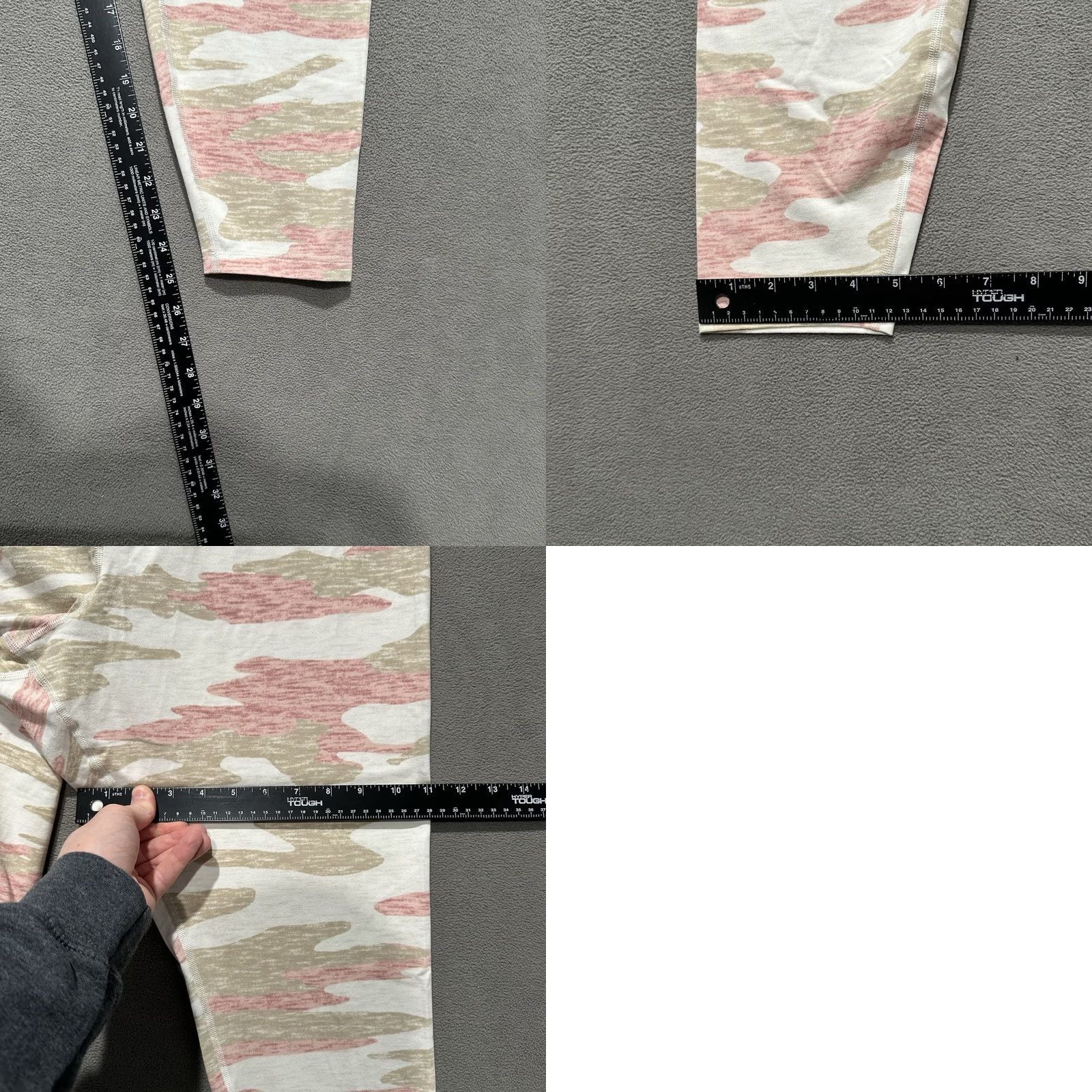 Old Navy Old Navy Active Pants Womens 2XL Pink Camouflage Go-Dry EUC Leggings Size 40" / US 18 - 9 Thumbnail