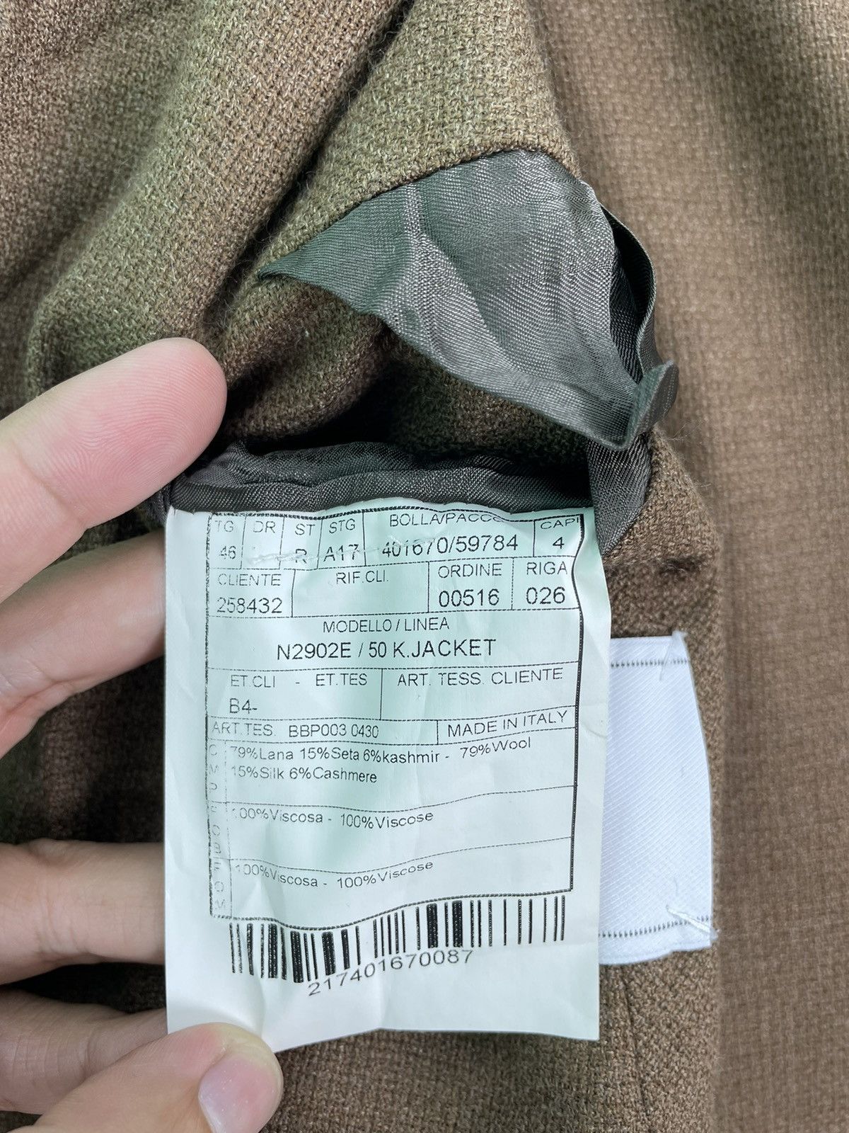 Boglioli Baglioli Milano K-Jacket luxury blazer jacket Size US S / EU 44-46 / 1 - 11 Thumbnail