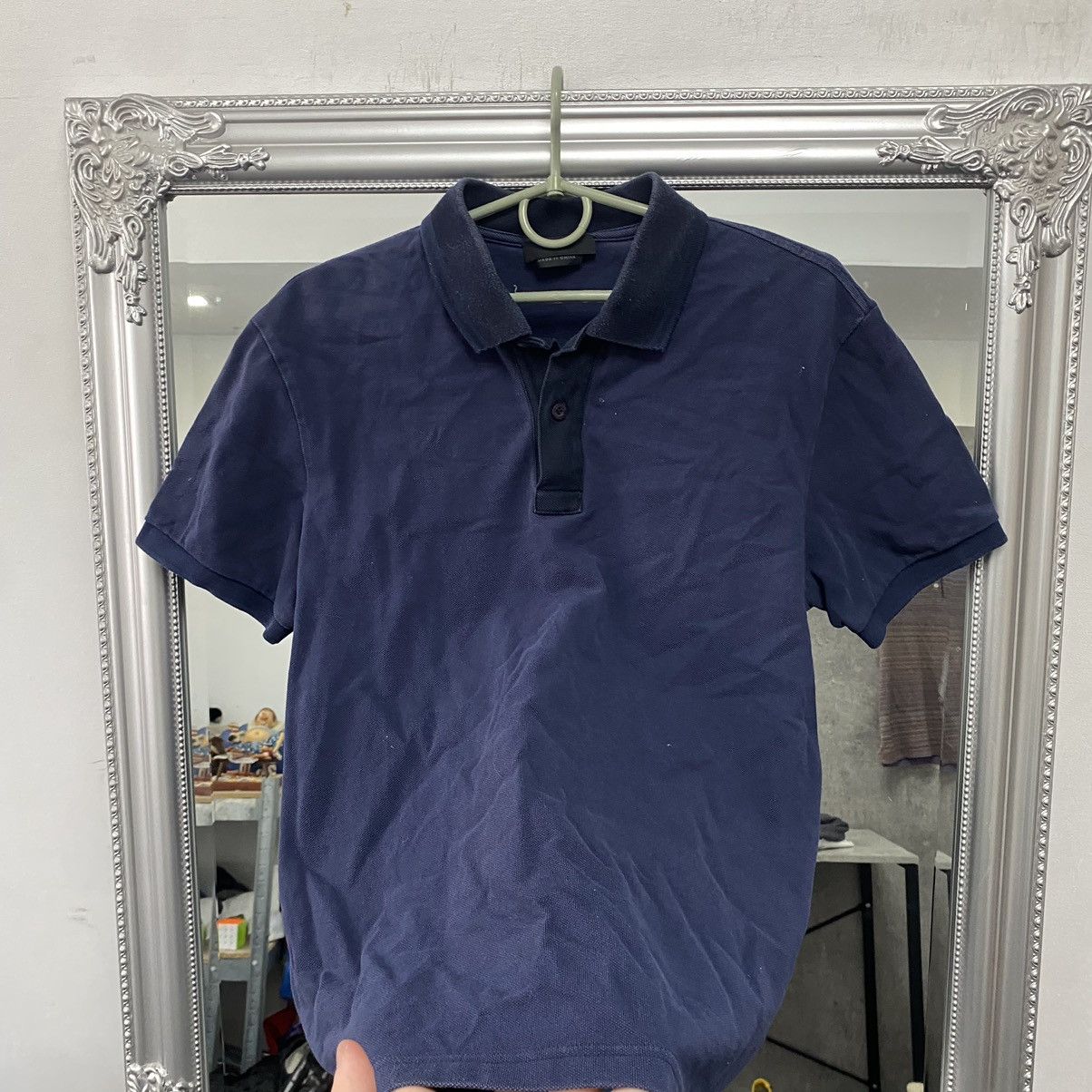 Prada Vintage Prada Polo T-Shirt Red Tab Size US M / EU 48-50 / 2 - 3 Thumbnail