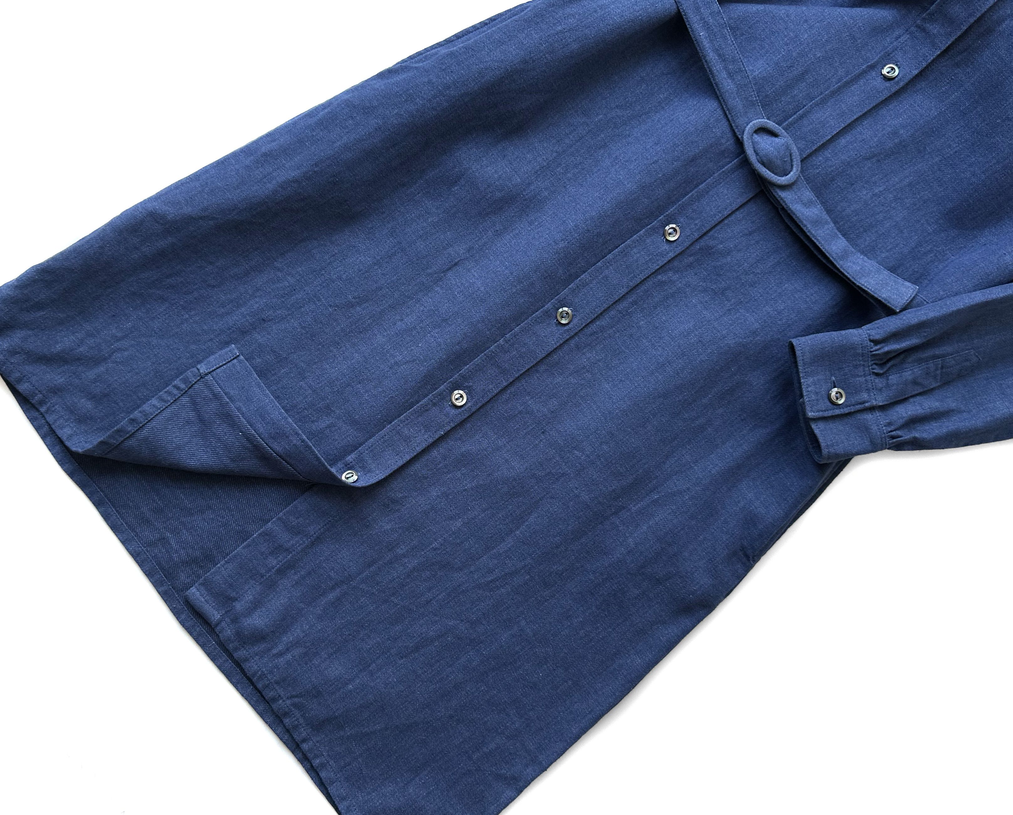 A.P.C. A.P.C. blue belted dress Size XS / US 0-2 / IT 36-38 - 4 Thumbnail