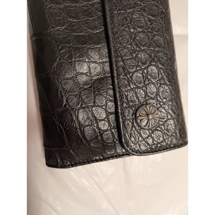 Chrome Hearts CH Alligator Wave wallet w/ Receipt Size ONE SIZE - 3 Thumbnail