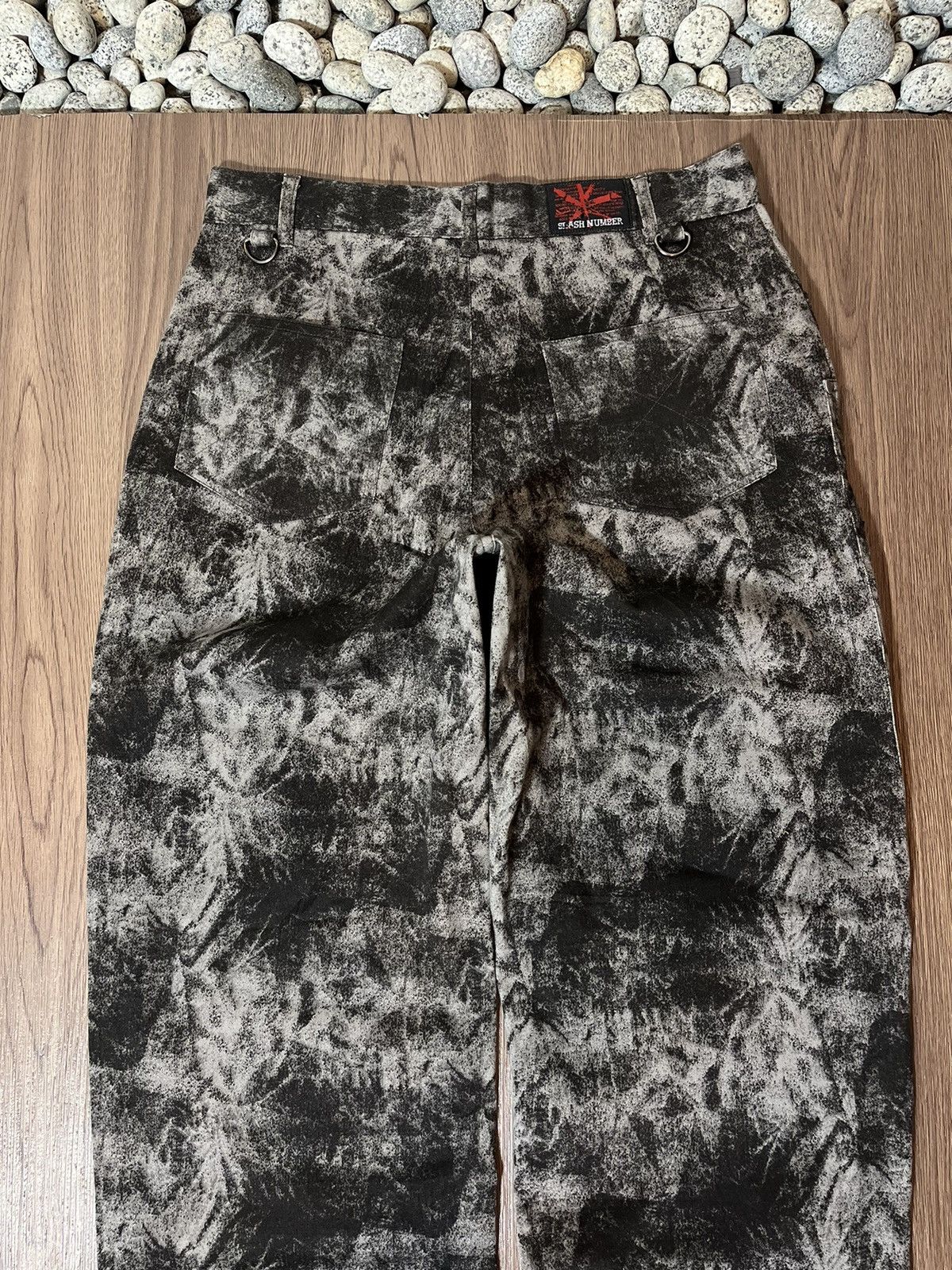 If Six Was Nine × Japanese Brand × Seditionaries Japanese Slash Number Punk Multizipper Washed Pants Size US 30 / EU 46 - 3 Thumbnail