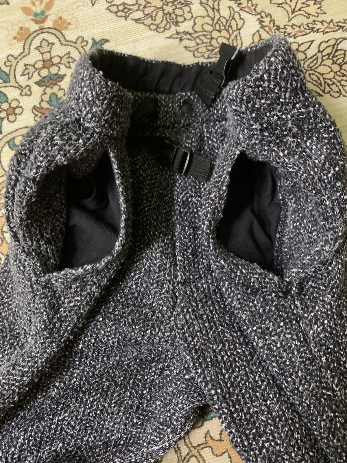 Issey Miyake × Japanese Brand PLST BY ISSEY MIYAKI HIKING PANTS WOOL Size US 32 / EU 48 - 3 Thumbnail