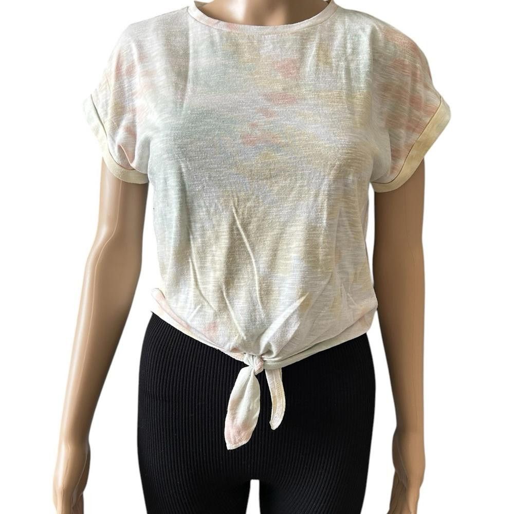 Designer Ardene Tie-Front Shirt, Size Medium Size M / US 6-8 / IT 42-44 - 1 Thumbnail