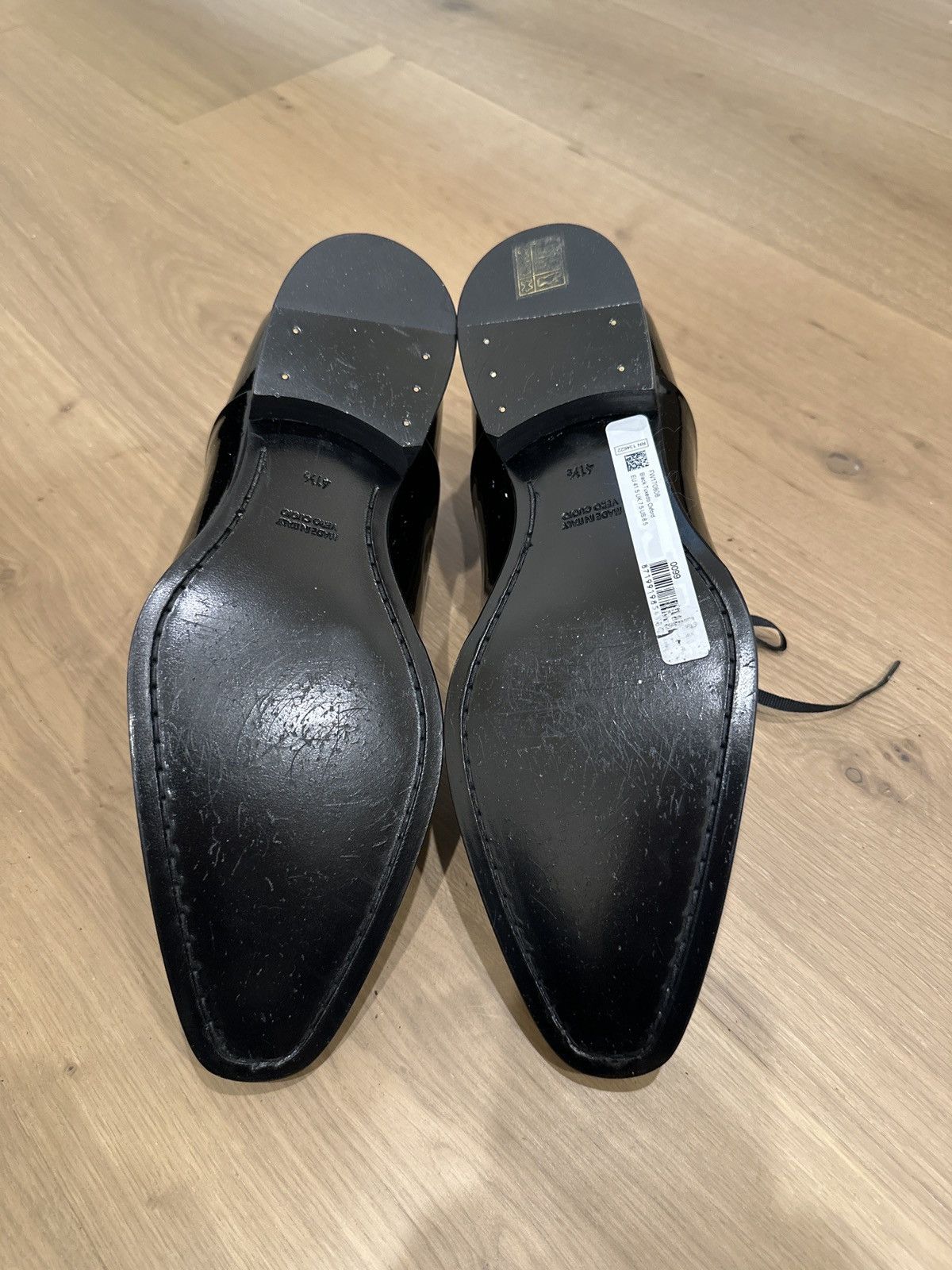 Suitsupply 7.5UK black Patent leather shoes, never worn Size US 8.5 / EU 41-42 - 4 Thumbnail