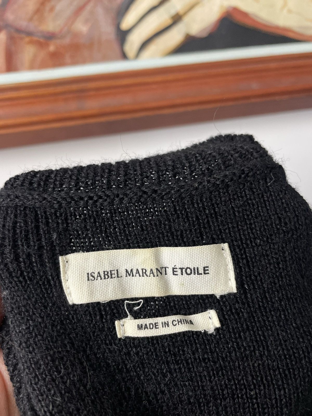 Isabel Marant Etoile Isabel Marant Etoile Designer Dress Sweater Black Luxury Size XS / US 0-2 / IT 36-38 - 3 Thumbnail