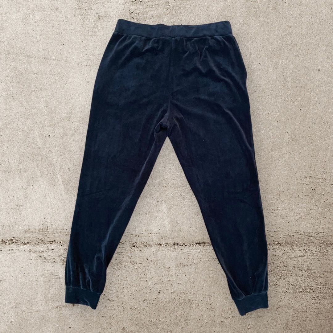 Juicy Couture Juicy Couture Y2K Velour Bling Track Pants Jogger Sweatpants Size 32" / US 10 / IT 46 - 2 Thumbnail