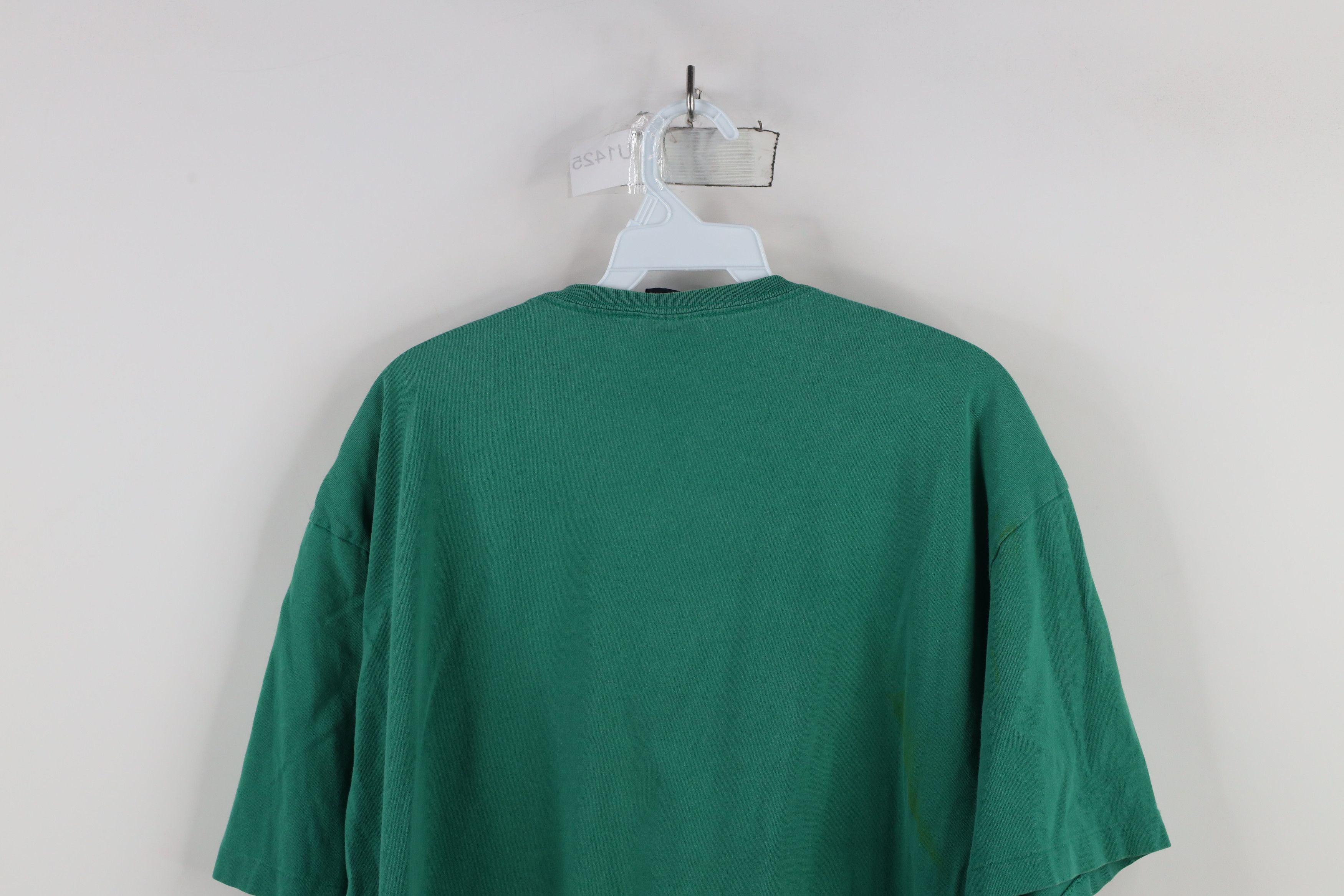 Ralph Lauren × Vintage Vintage 90s Ralph Lauren Short Sleeve Pocket T-Shirt Green Size US XL / EU 56 / 4 - 13 Thumbnail