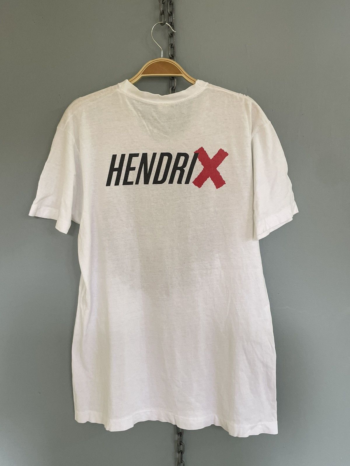 Band Tees Vintage 80s Jimi Hendrix t shirt Size US L / EU 52-54 / 3 - 2 Thumbnail