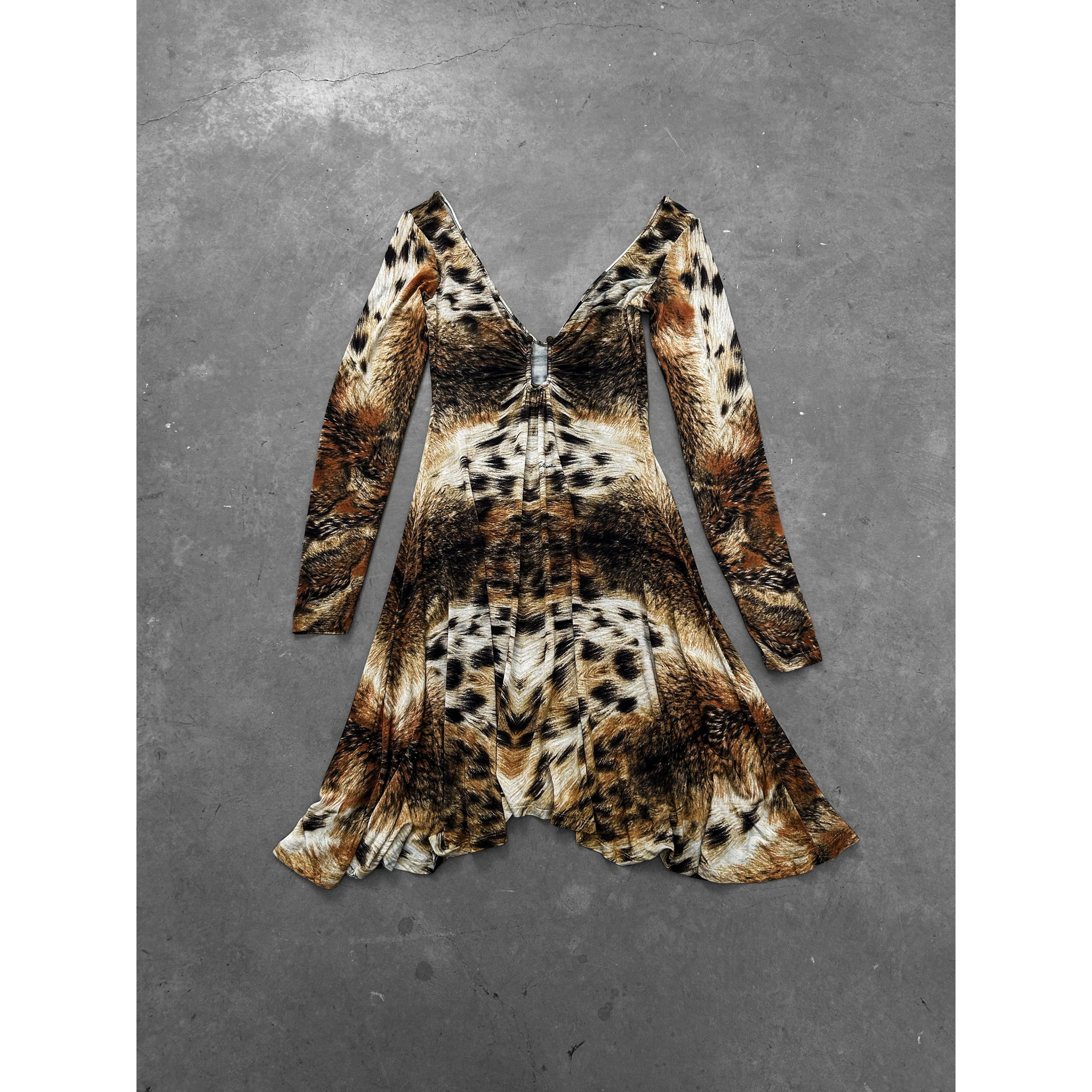 Just Cavalli Just Cavalli 2000's Animal Print Dress Size M / US 6-8 / IT 42-44 - 2 Thumbnail