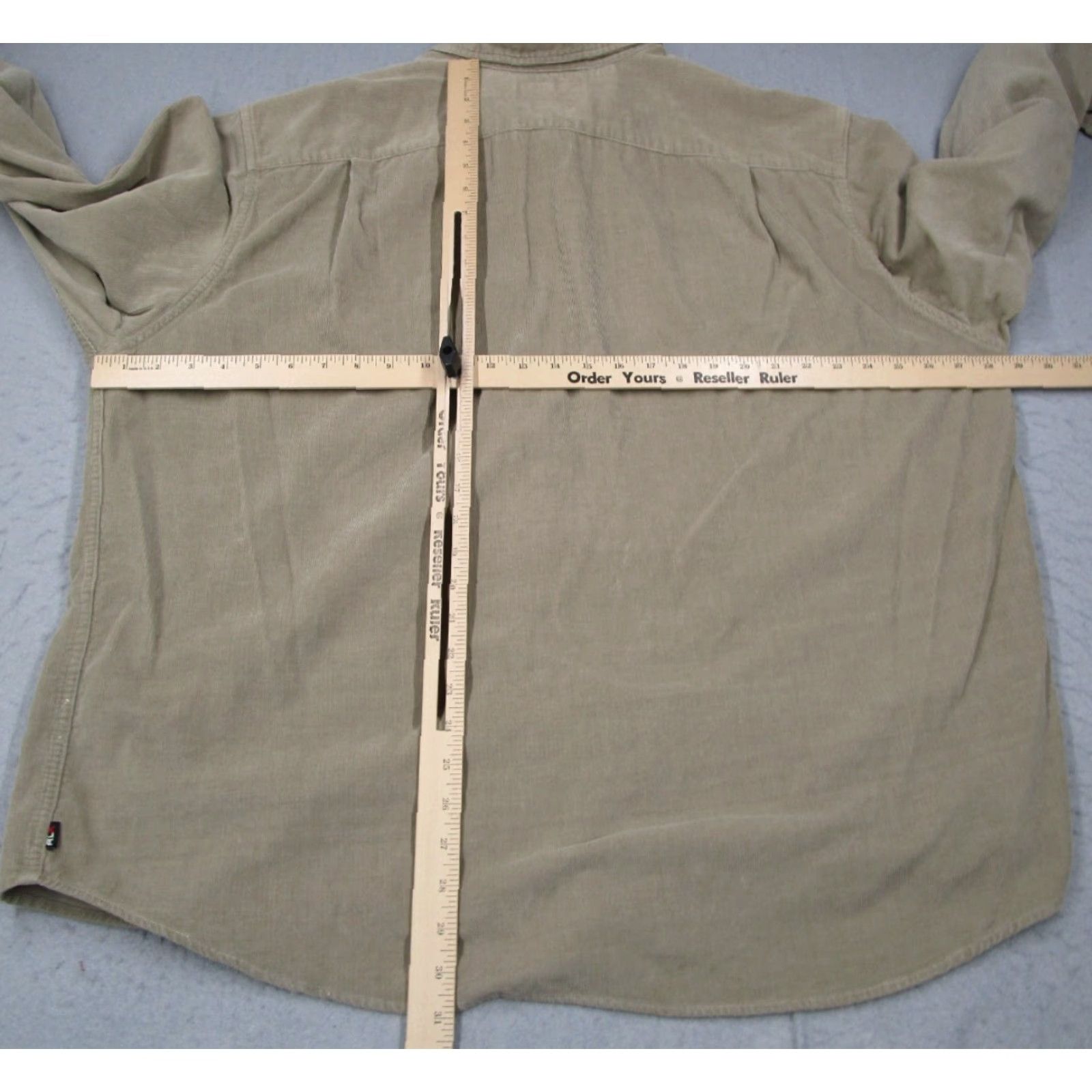 Vintage VINTAGE RLX Polo Sport Shirt Men 2XL Long Sleeve Corduroy Beige Button-Up Casual Fall Winter Size US XXL / EU 58 / 5 - 4 Thumbnail