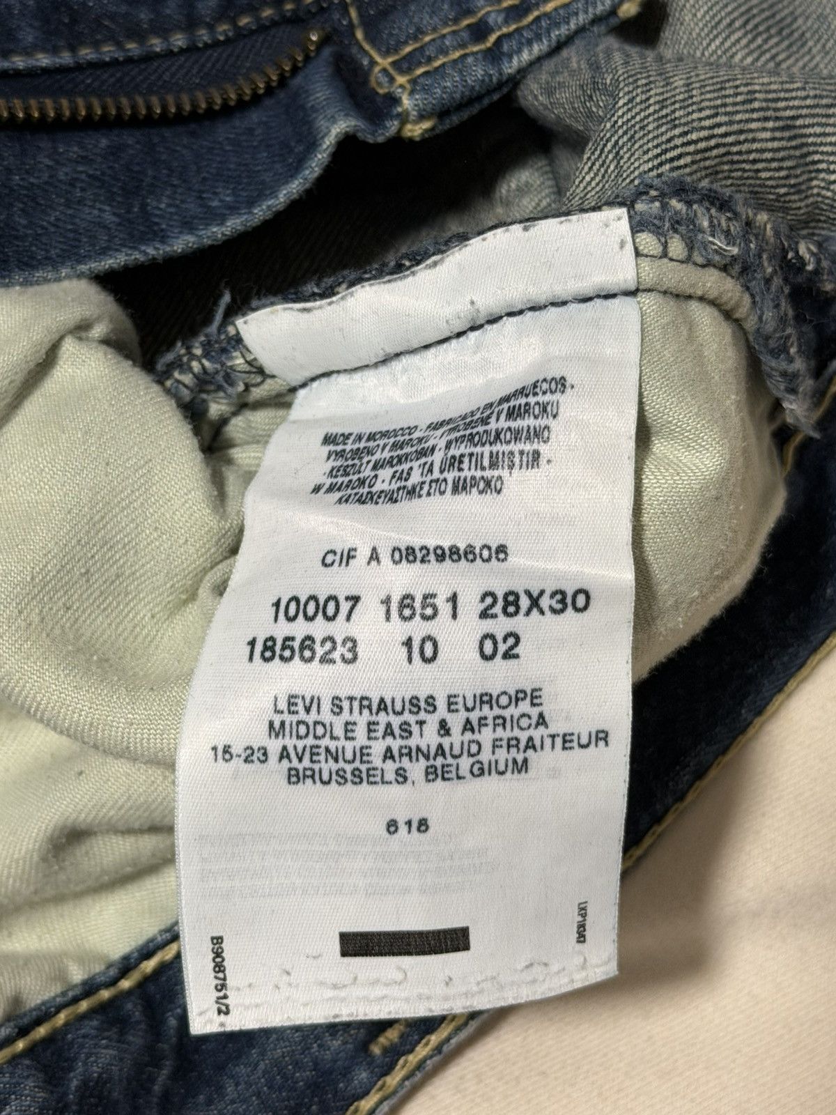 Levi's Levi's Engineered jeans denim rare twisted 28x30 pocket Size US 28 / EU 44 - 12 Thumbnail
