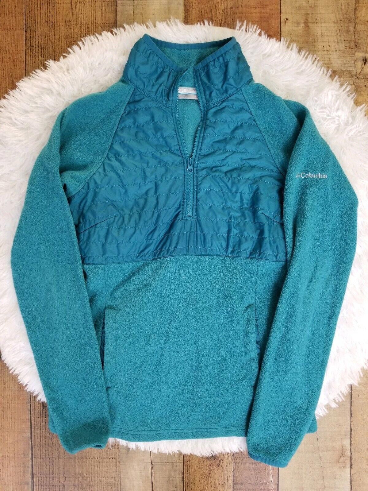 Columbia Columbia Sweatshirt Womens Extra Small Blue 1/4 Zip Size XS / US 0-2 / IT 36-38 - 1 Thumbnail