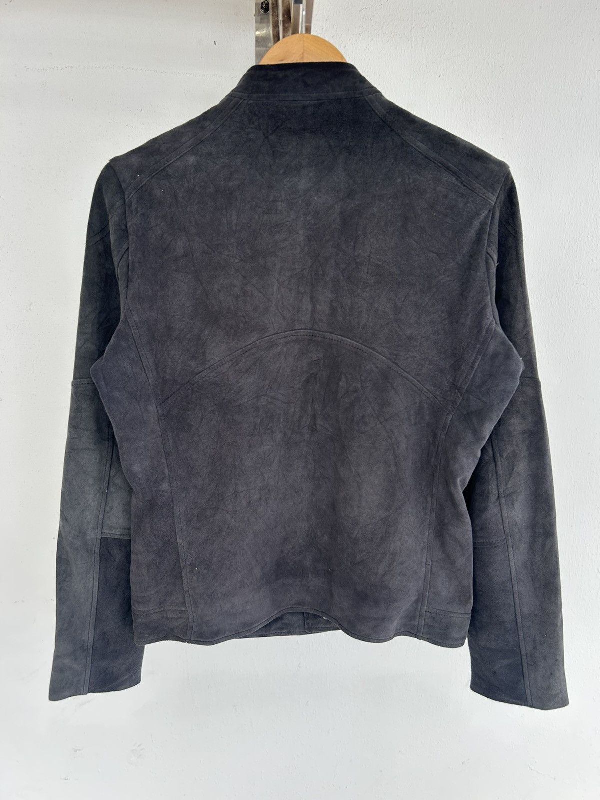 Beams Japan Beams Japan Black Suede Jacket Size M / US 6-8 / IT 42-44 - 2 Thumbnail
