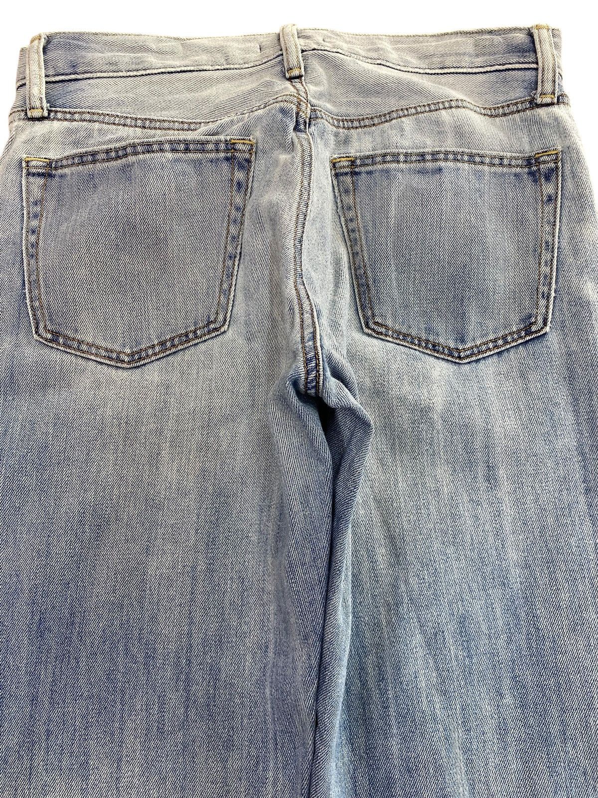 Uniqlo Uniqlo Acid Faded Wash Straight Cut Style Jeans Size US 31 - 4 Thumbnail