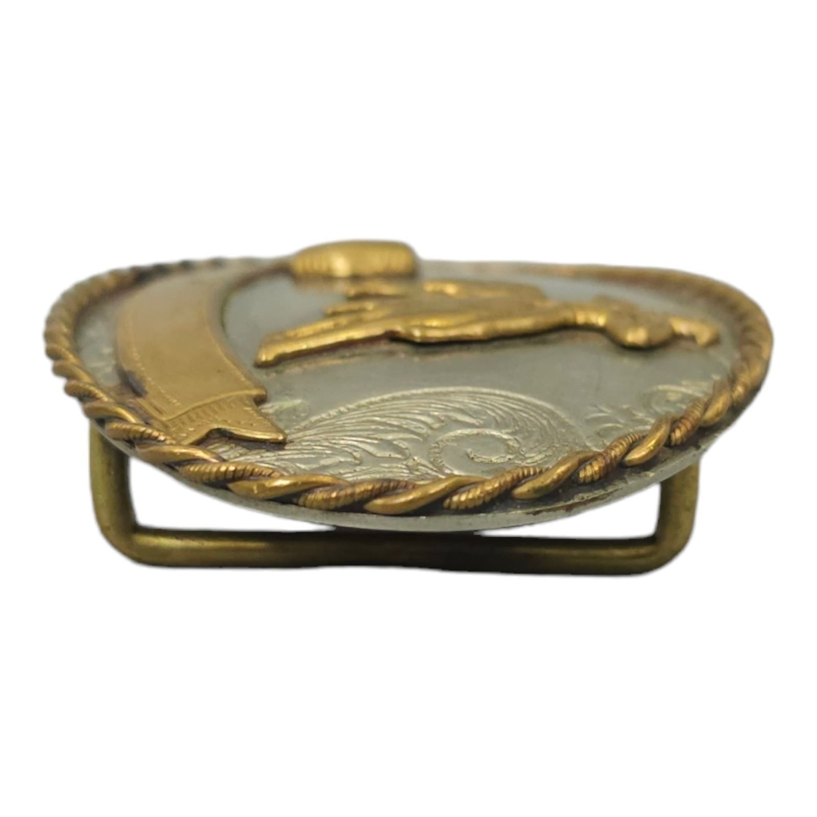 Other Western Barrel Racing Rodeo Vintage Cowboy Belt Buckle Size ONE SIZE - 7 Thumbnail