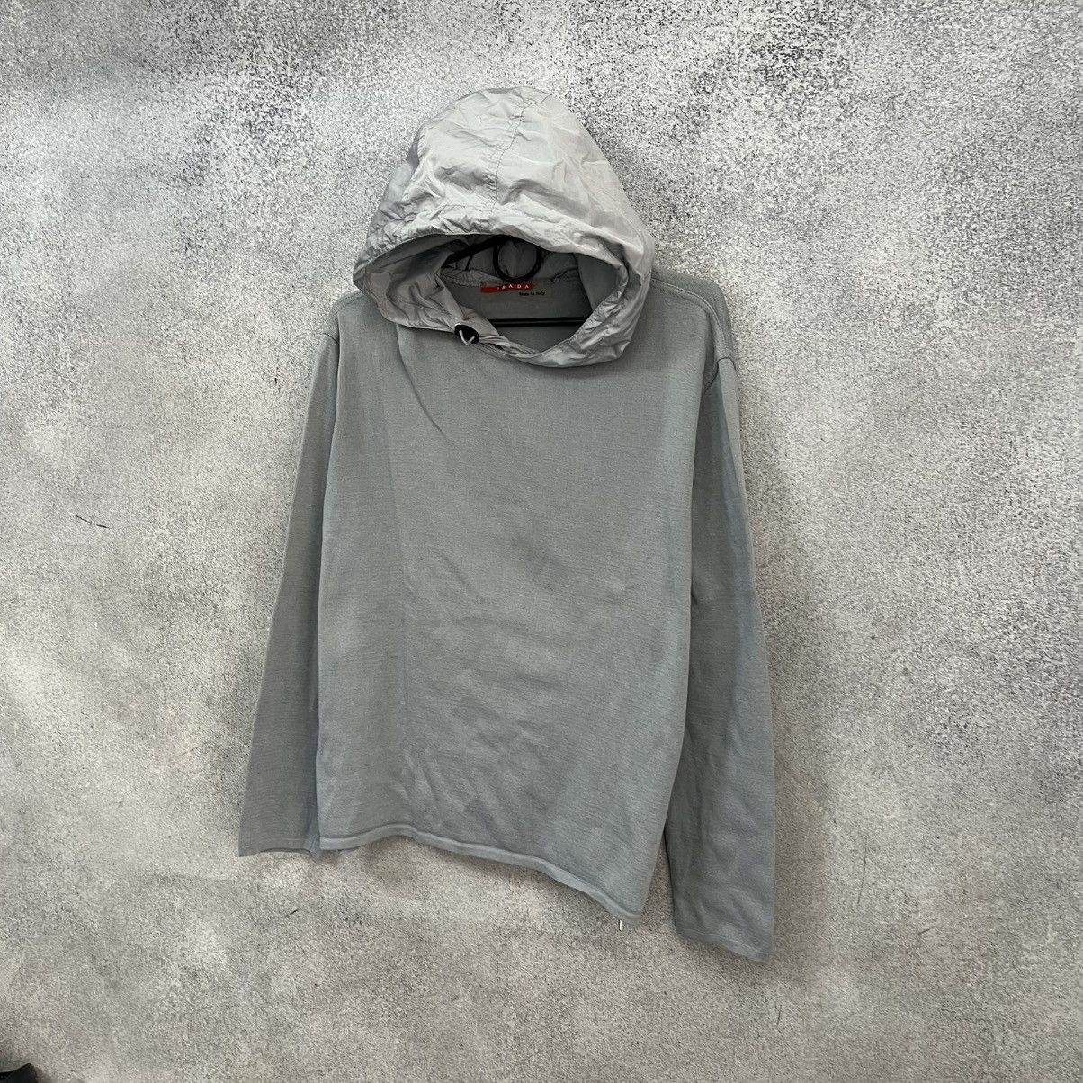 Prada Prada hoodie nylon hood Size US M / EU 48-50 / 2 - 6 Thumbnail
