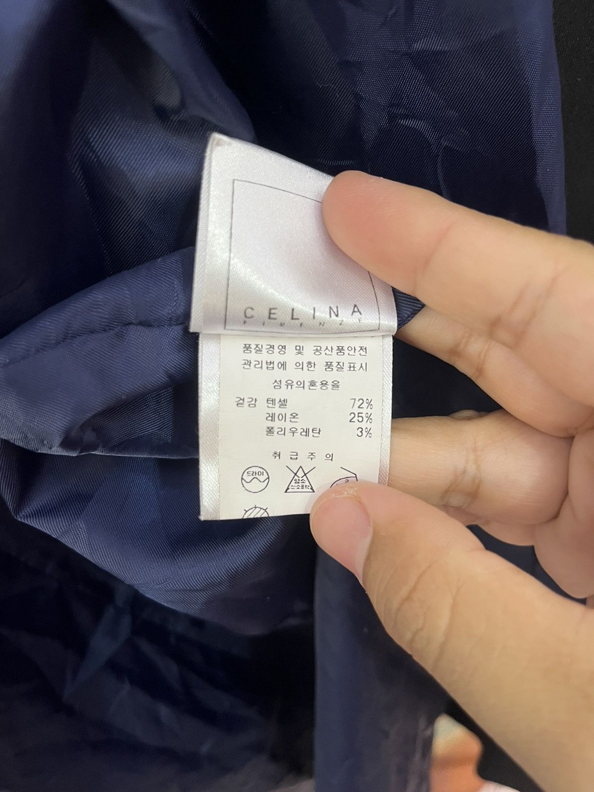 Japanese Brand Celina Firenze Black Double Breasted Trench Coat Size XS / US 0-2 / IT 36-38 - 10 Thumbnail