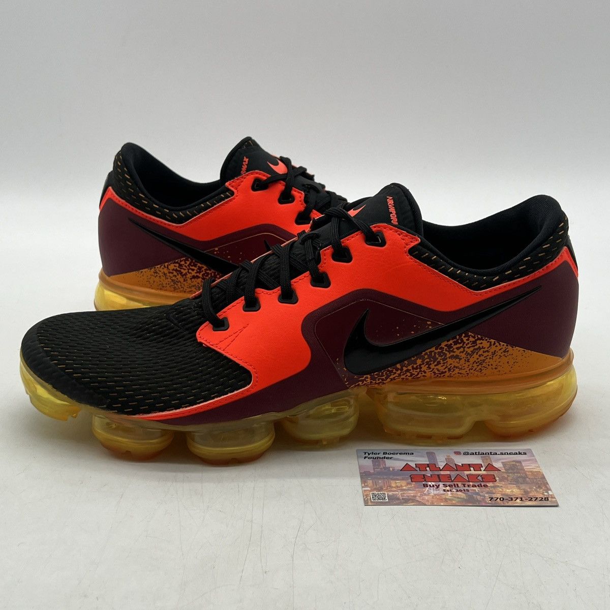 image of Nike Air Vapormax Total Crimson Shoes, Men's (Size 11)