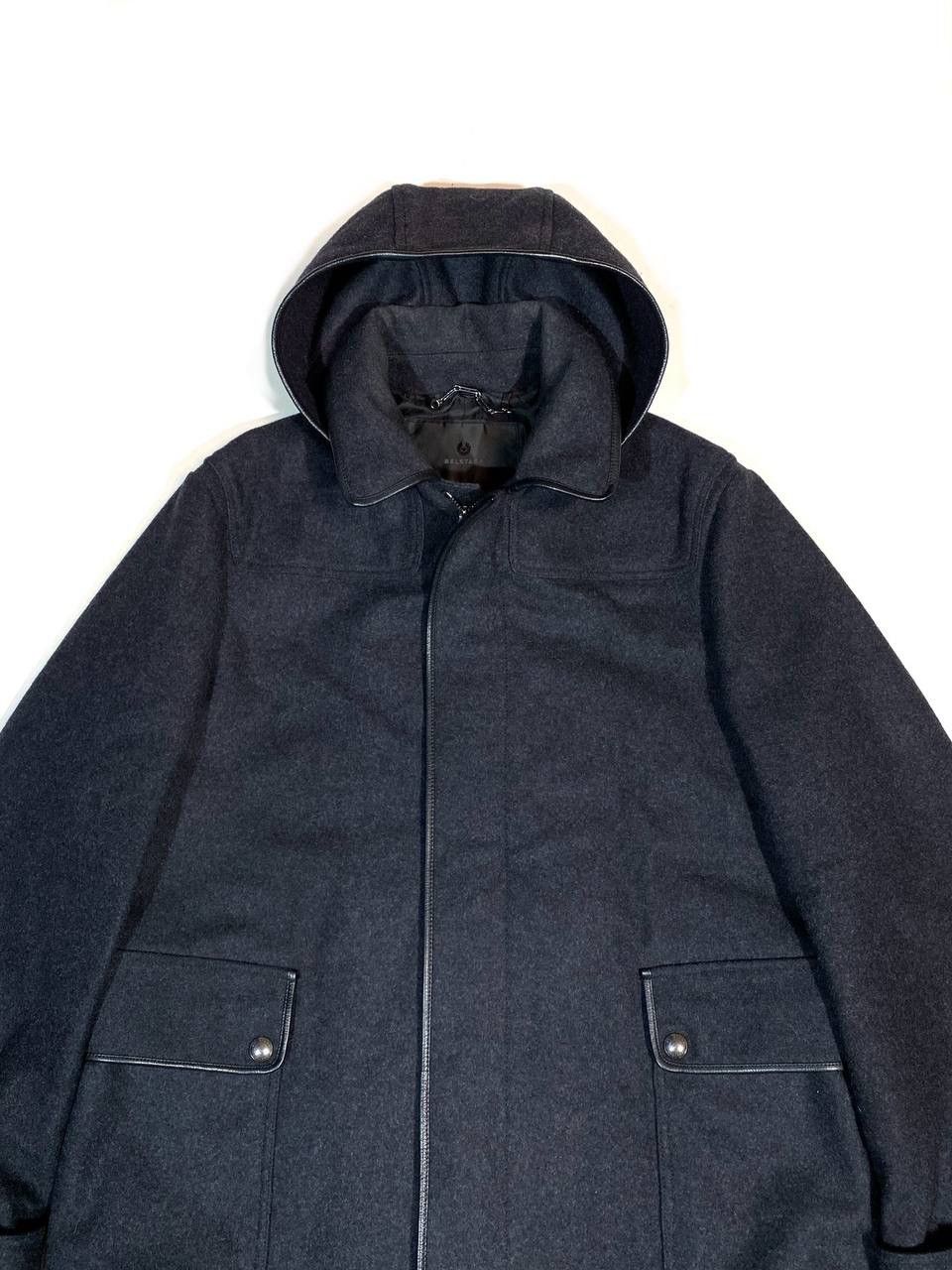 Belstaff Belstaff Wool Coat Men Jacket Made in Italy Size US XL / EU 56 / 4 - 6 Thumbnail