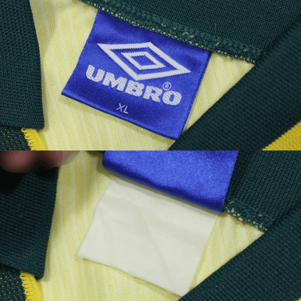 Umbro 90S CBF Brasil Football Jersey Size US XL / EU 56 / 4 - 9 Thumbnail