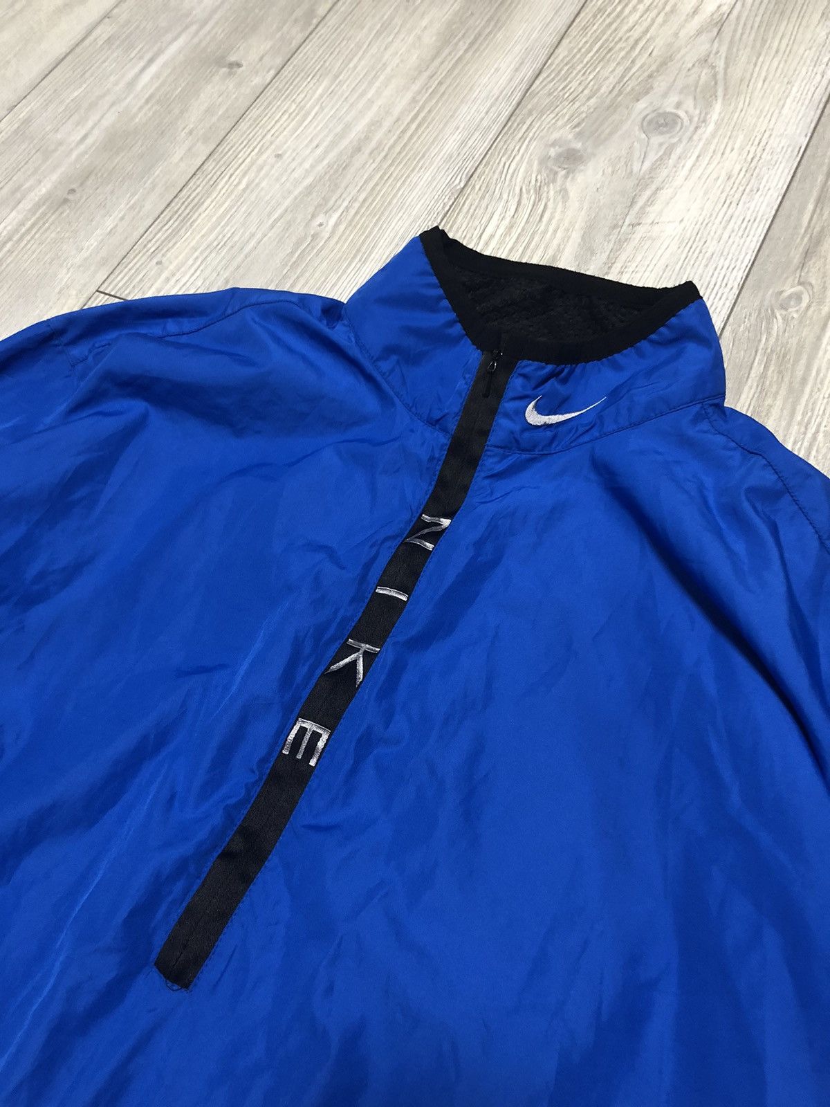 Nike Vintage Nike Light Windbreaker Jacket 1/4 Zip Nylon Y2K Size US XL / EU 56 / 4 - 2 Thumbnail