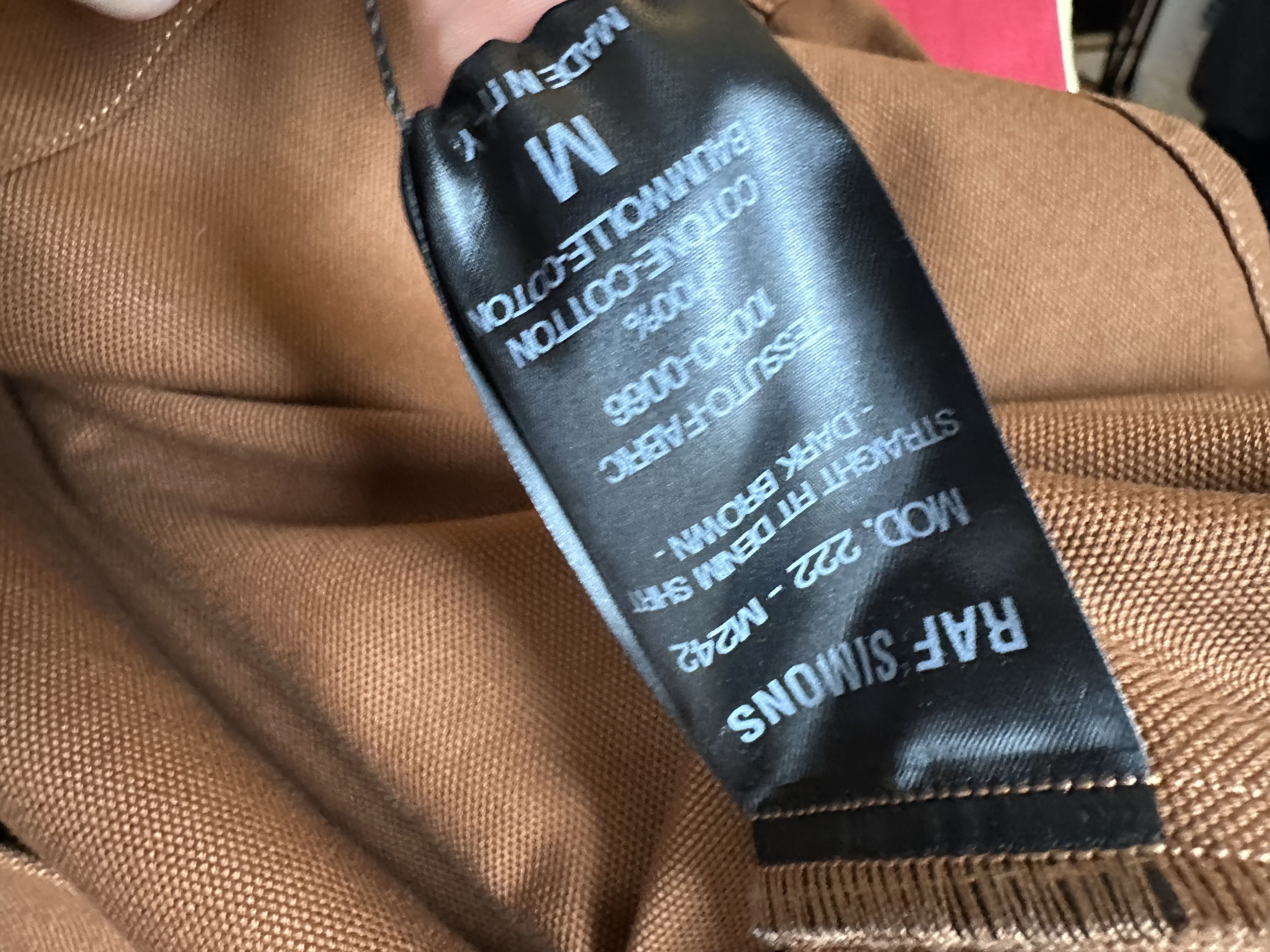 Raf Simons Raf Simons Denim Jacket Size US L / EU 52-54 / 3 - 5 Thumbnail
