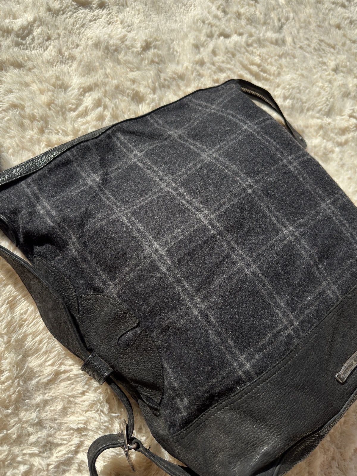 Chrome Hearts Chrome Hearts Leather Lelo Fleur Shoulder bag Size ONE SIZE - 6 Thumbnail