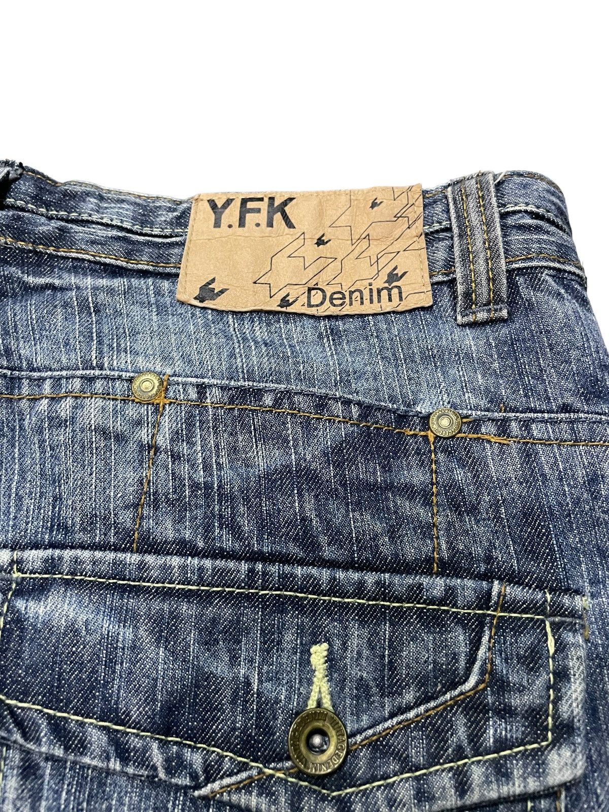 Fox Racing × Hysteric Glamour YFK Kevlar Biker Jeans Size US 30 / EU 46 - 11 Thumbnail