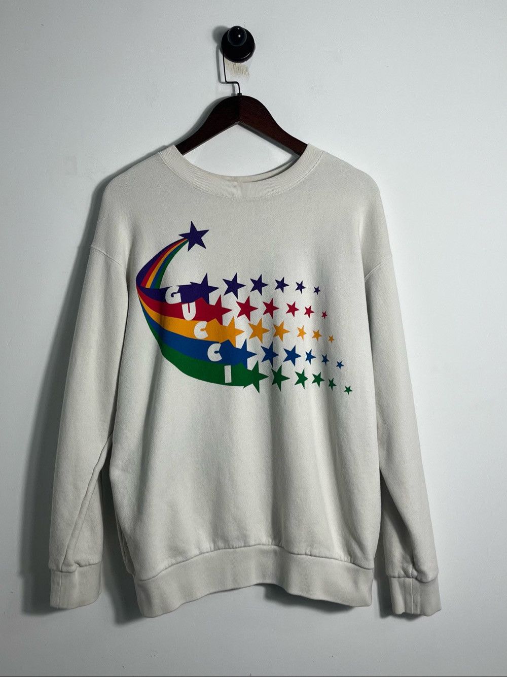 Gucci Gucci Star Logo Sweatshirt Size S Size S / US 4 / IT 40 - 1 Thumbnail