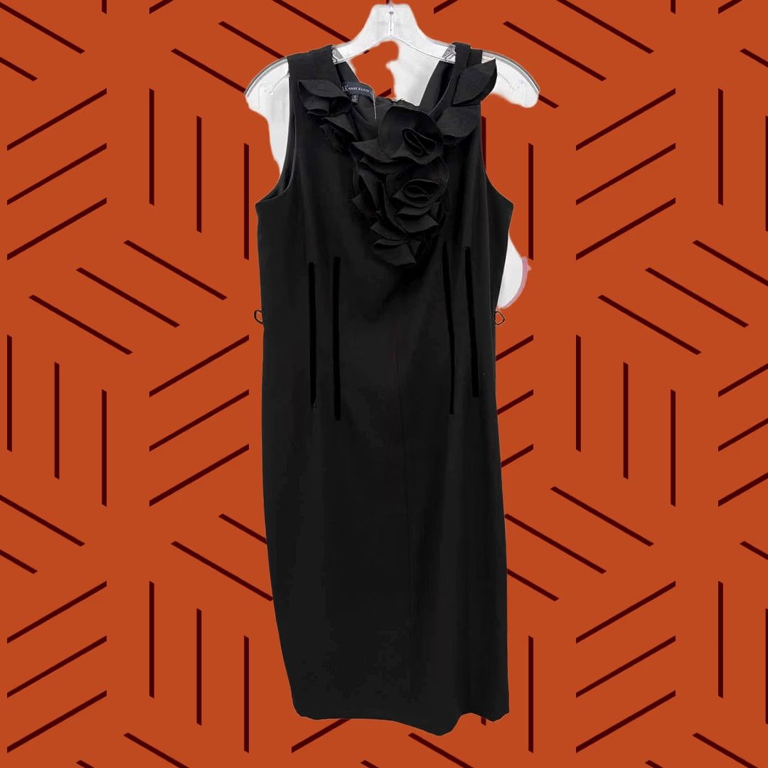 Anne Klein Anne Klein Black Knee Length Sleeveless Dress Size 12 Size XL / US 12-14 / IT 48-50 - 1 Thumbnail