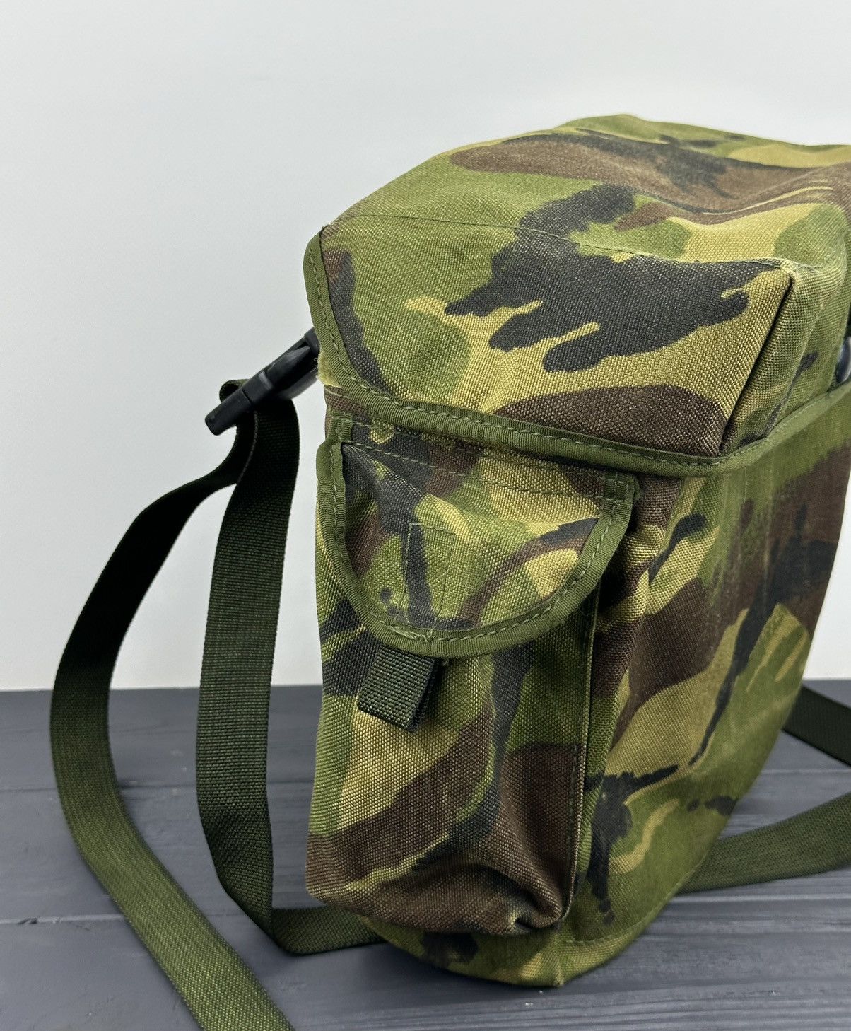 Haversack Genuine British Army Respirator Haversack DPM Camo Bag Size ONE SIZE - 4 Thumbnail