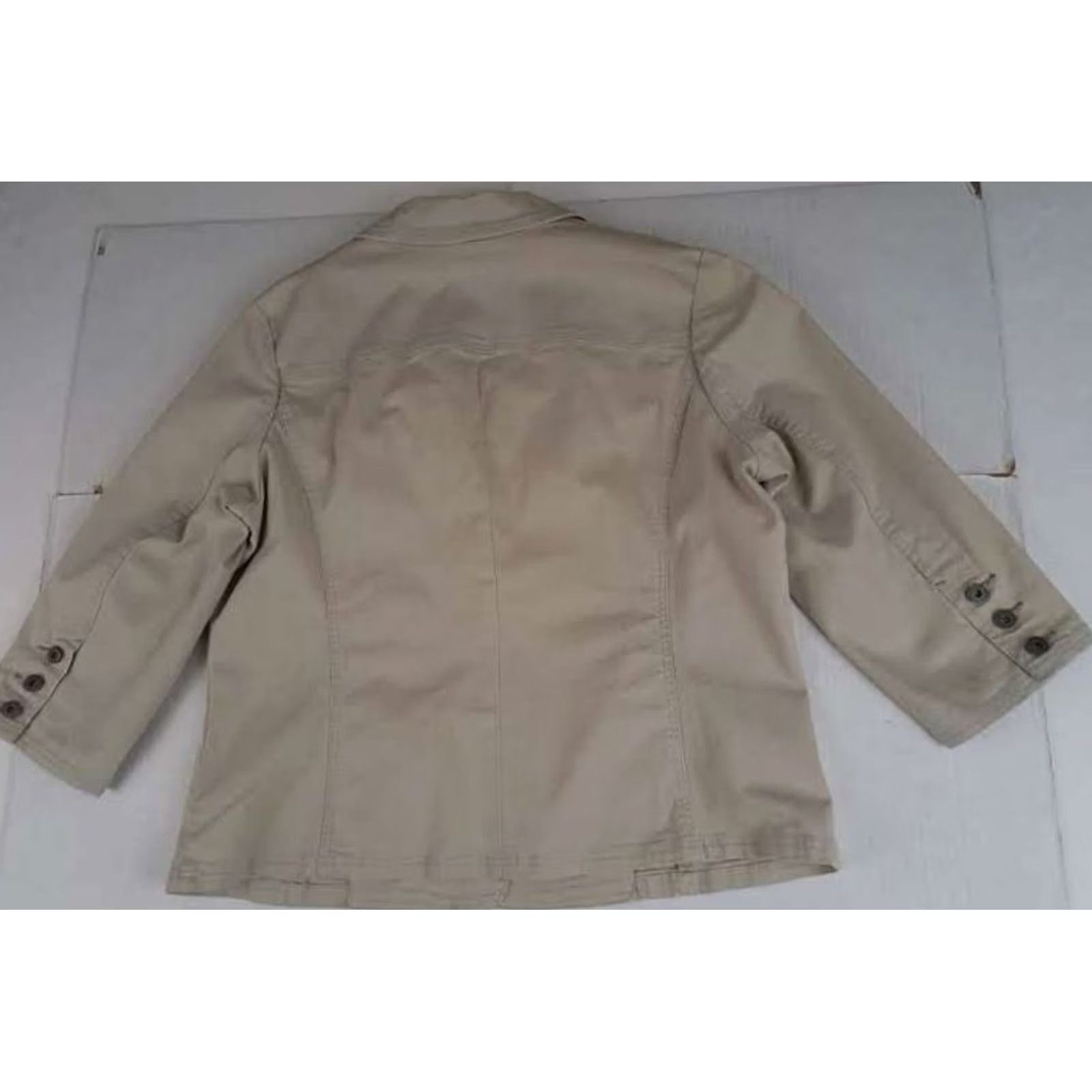 Old Navy Old Navy Blazer Woman Beige XXL Button Vintage Size XXL / US 16-18 / IT 52-54 - 8 Thumbnail