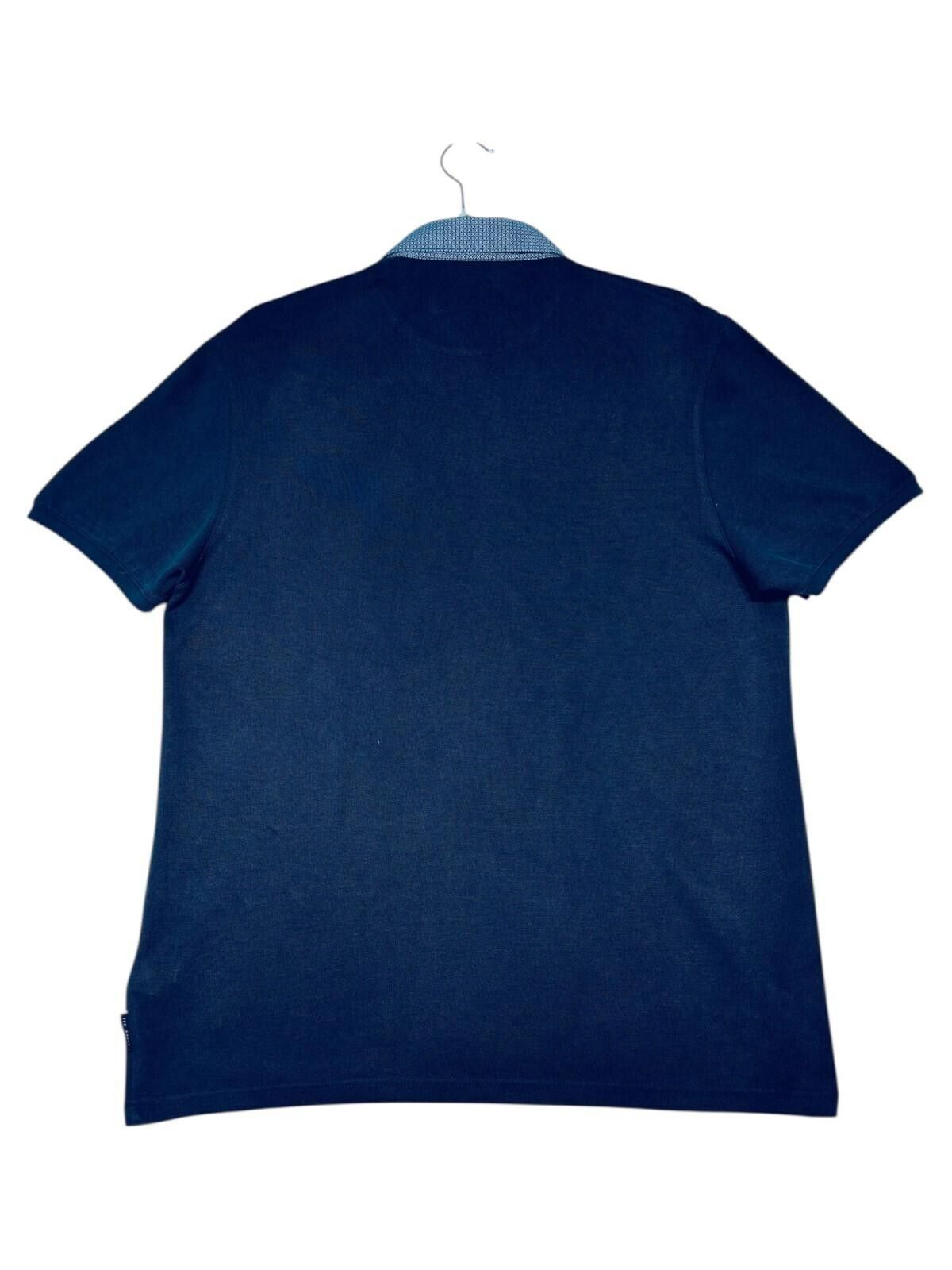 Ted Baker Ted Baker 4 Polo Shirt Men's UK Size L Blue Short Sleeve Size US L / EU 52-54 / 3 - 4 Thumbnail
