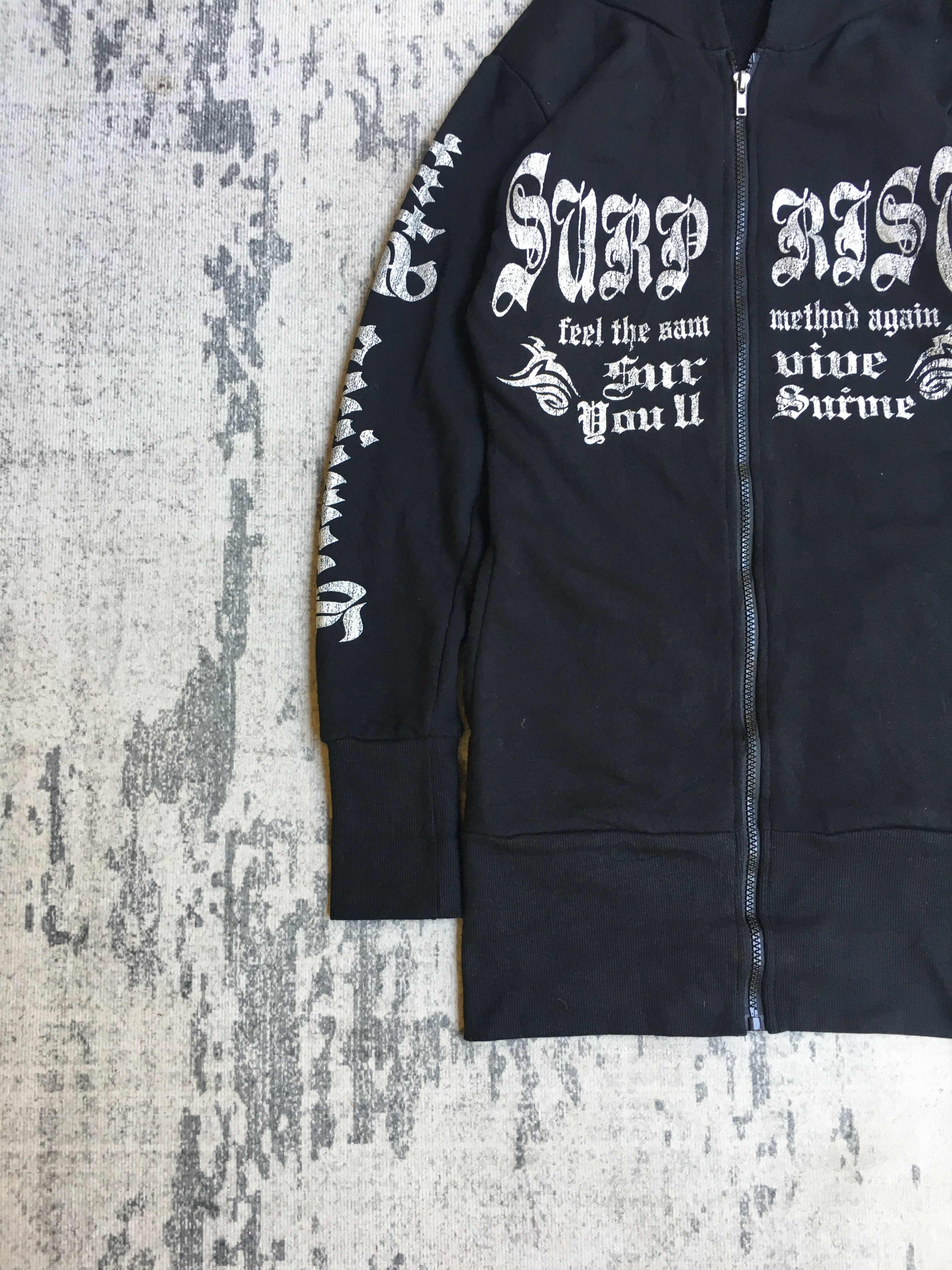 If Six Was Nine Japanese Blue Stripe Wings Skull Poem Riot Size US M / EU 48-50 / 2 - 7 Thumbnail