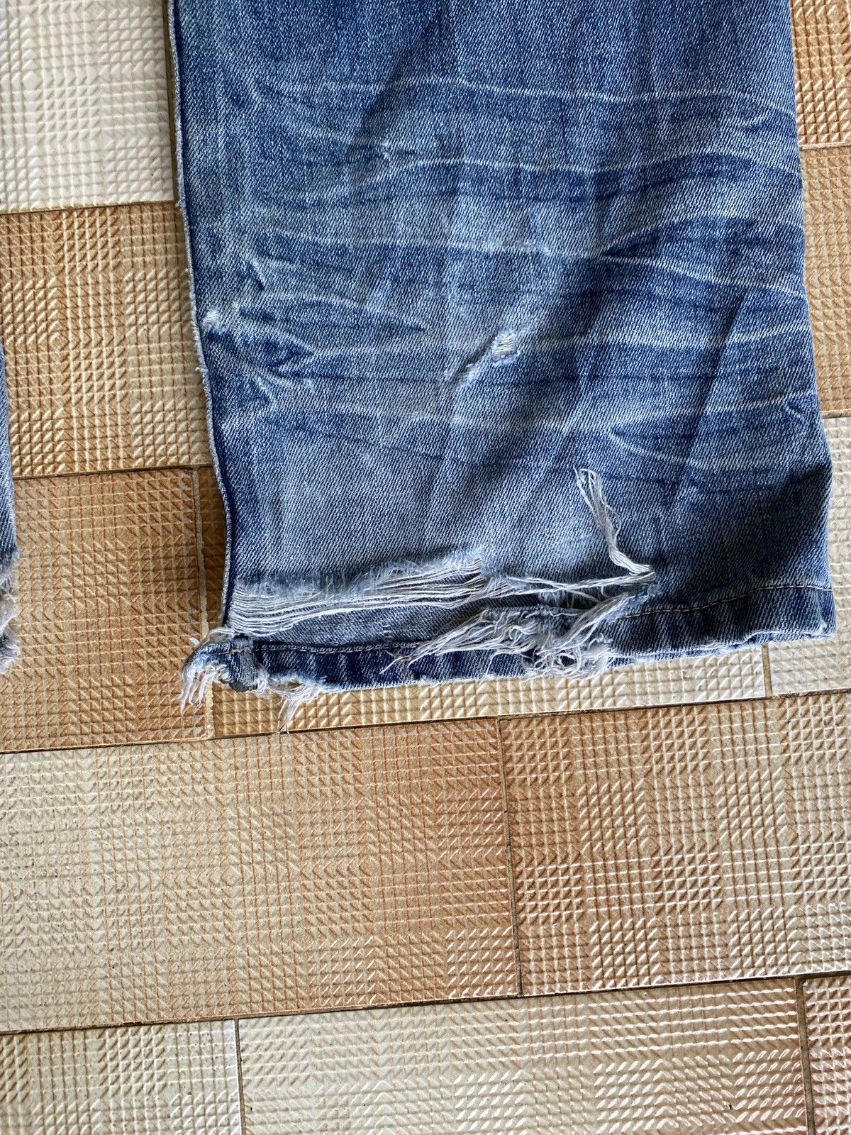 If Six Was Nine × PPFM × Vintage Vintage back straight cut denim Size US 33 - 13 Thumbnail