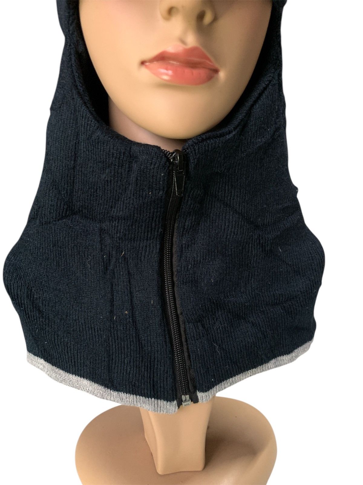 Japanese Brand × Kapital Winter Knitted Balaclava Beany Hat Zipper Up Size ONE SIZE - 5 Thumbnail