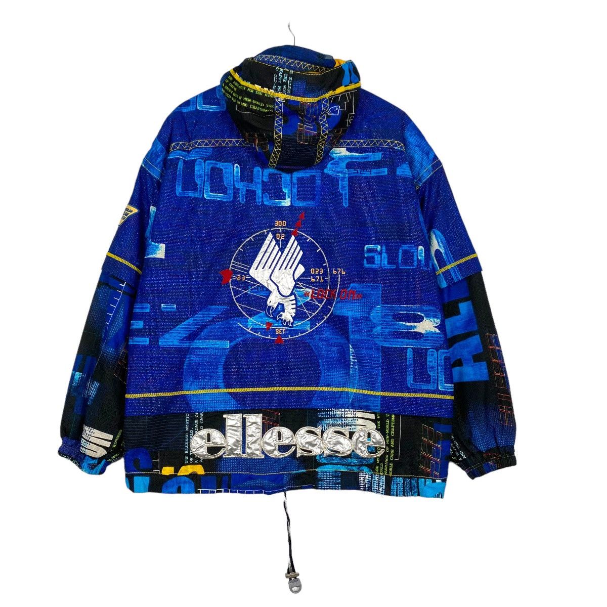 Ellesse 💥 VINTAGE ELLESSE LOCK ON SKI ANORAK JACKET HALFZIP Size US L / EU 52-54 / 3 - 11 Thumbnail
