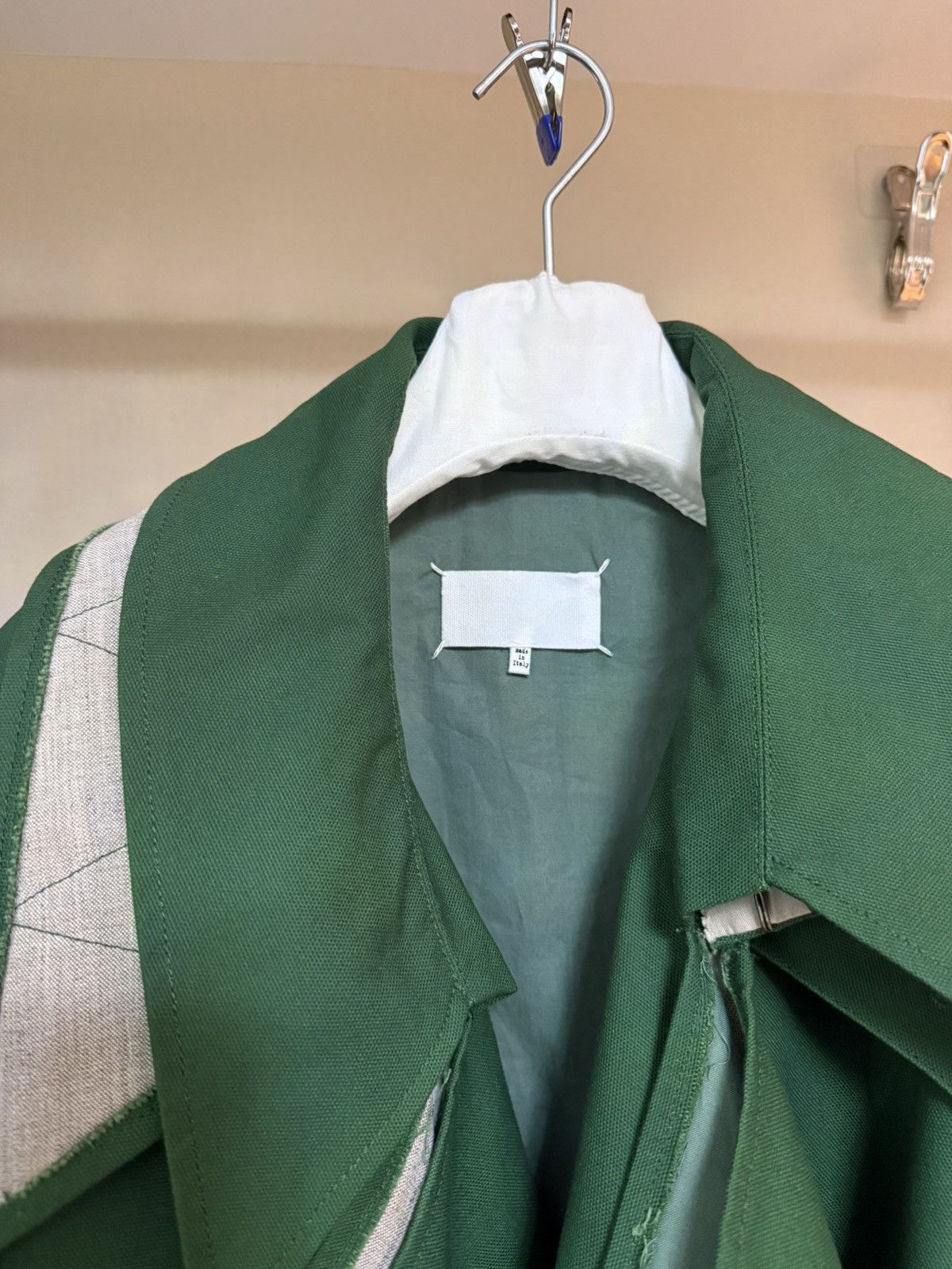 Maison Margiela Maison Margiela FW20 Co-Ed deconstructed double layer coat Size US S / EU 44-46 / 1 - 10 Thumbnail