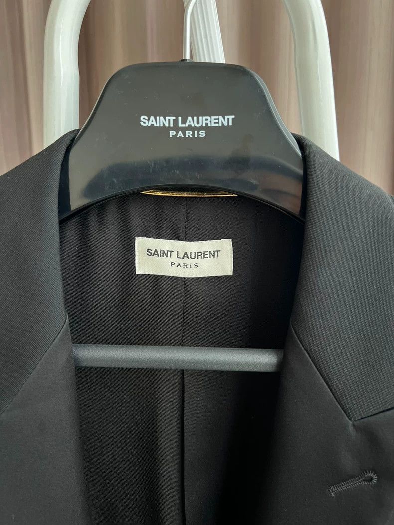 Saint Laurent Paris Saint Laurent Paris A buttoned collar suit jacket-2506 Size US S / EU 44-46 / 1 - 3 Thumbnail