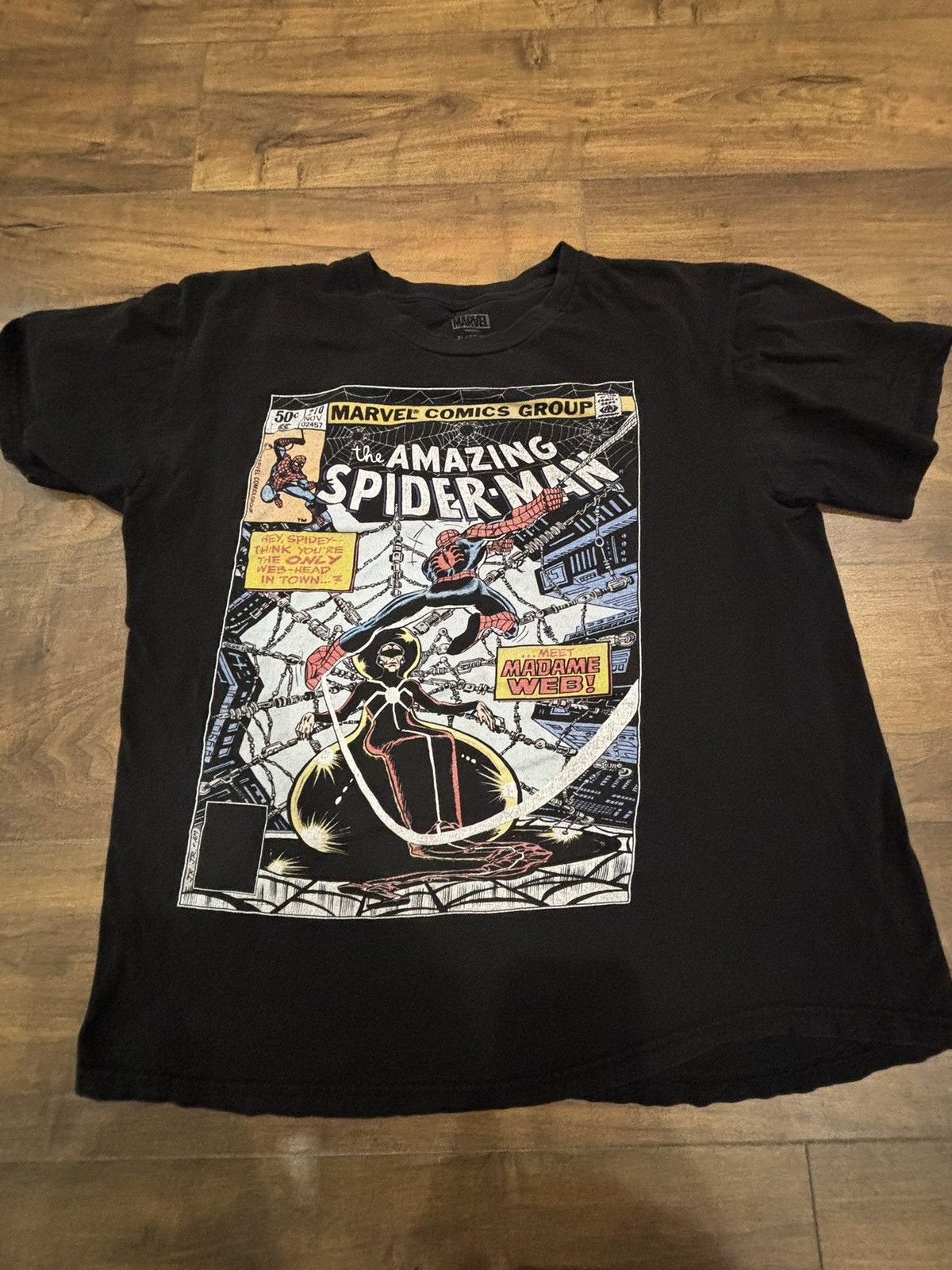 Marvel Comics Y2K The Amazing Spiderman Tee Size US XL / EU 56 / 4 - 1 Thumbnail