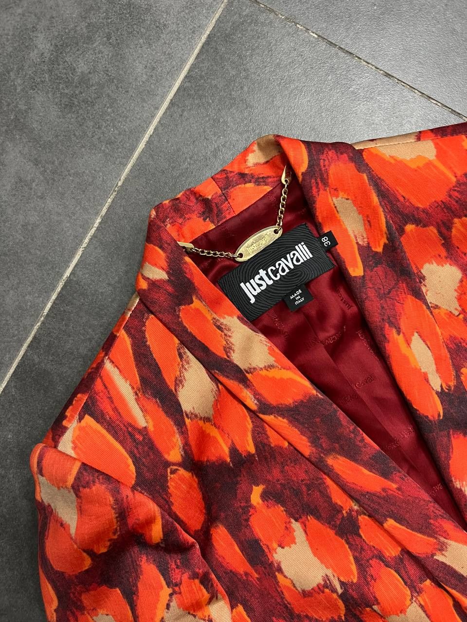 Just Cavalli Just Cavalli Psychedelics Printed Blazer Jacket Size S / US 4 / IT 40 - 5 Thumbnail