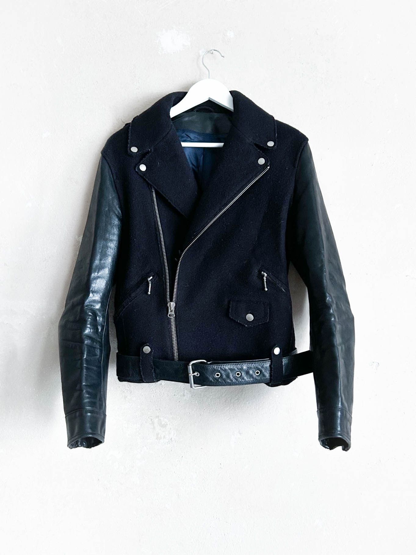 Cassady Leather Jacket in Black, Men's