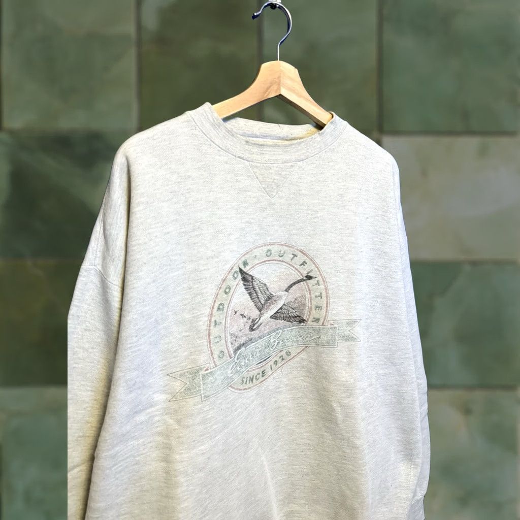 Eddie Bauer VINTAGE Eddie Bauer Sweatshirt Goose Graphic Pullover 90s Gray XL Men Mens Size US XL / EU 56 / 4 - 1 Thumbnail