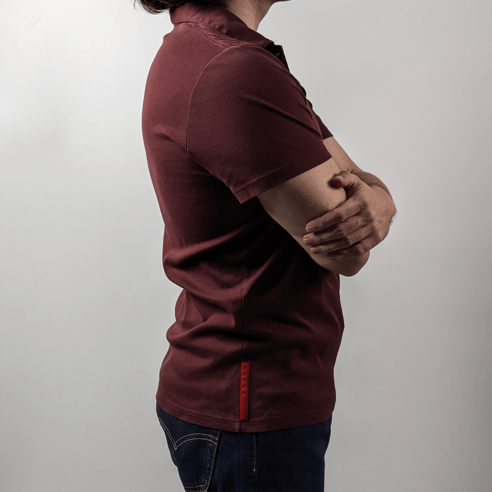 Prada Prada Sport Red Tab 2000s Logo Men`s Jersey Polo Shirt S-M Size US S / EU 44-46 / 1 - 13 Thumbnail